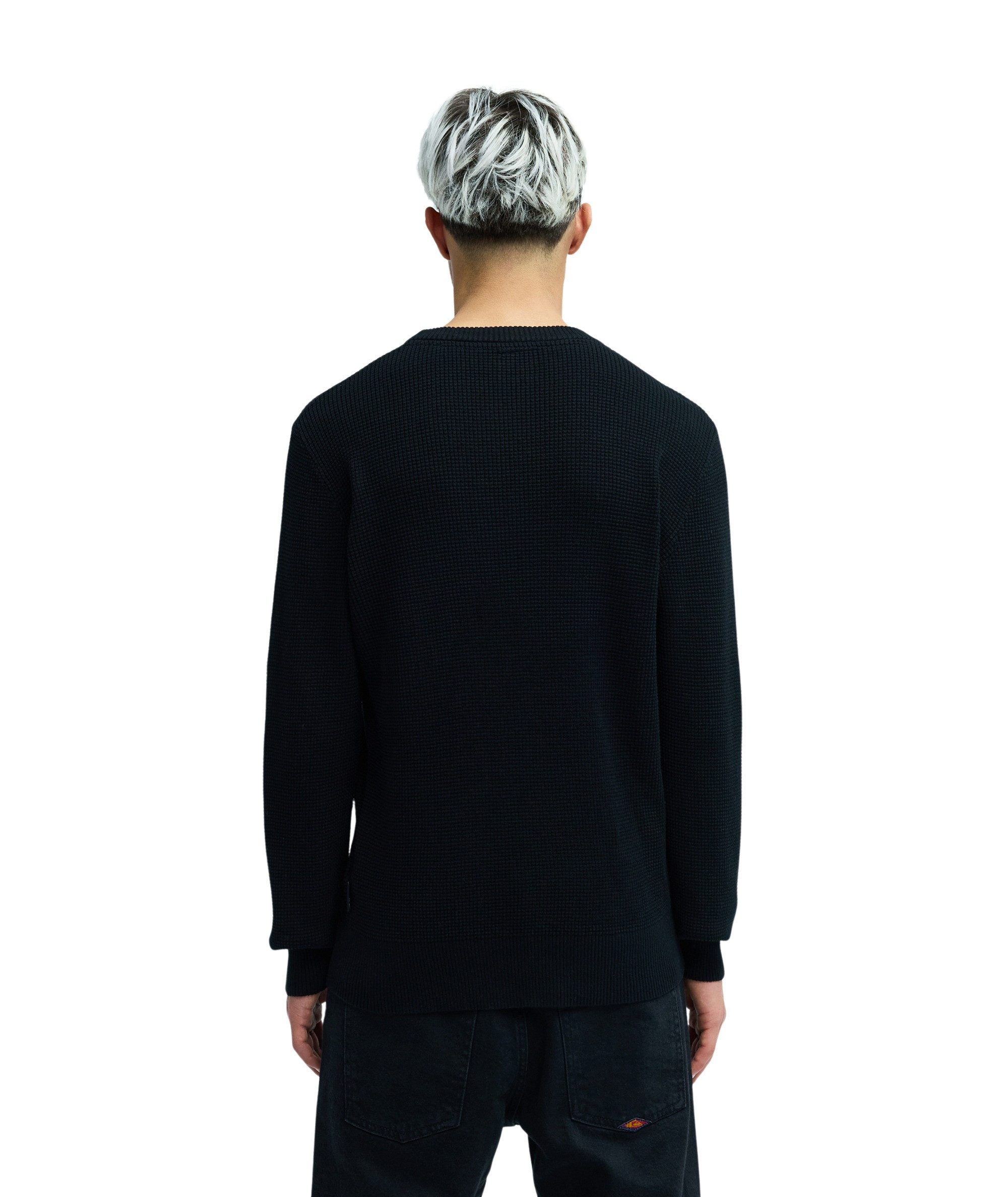 Quiksilver Sweatshirt WAFFLE SWEATER sportlicher Stil, für sportliche Aktivitäten und winterliche Tage