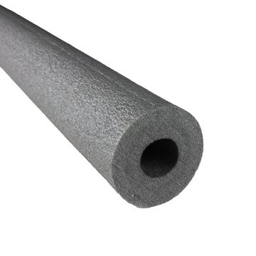 Scorprotect® Steinwolle PE Rohrisolierung angeschlitzt Farbe grau 1 Meter