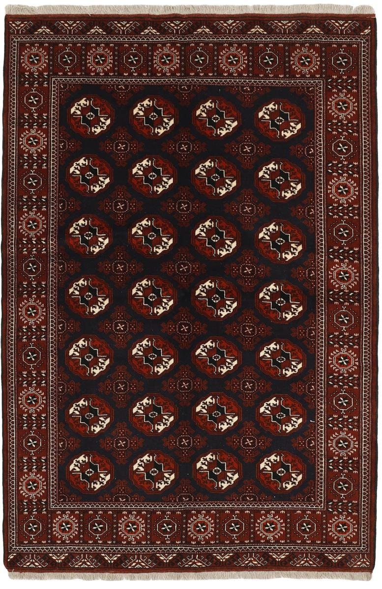 Orientteppich Turkaman 161x239 Handgeknüpfter Orientteppich / Perserteppich, Nain Trading, rechteckig, Höhe: 6 mm