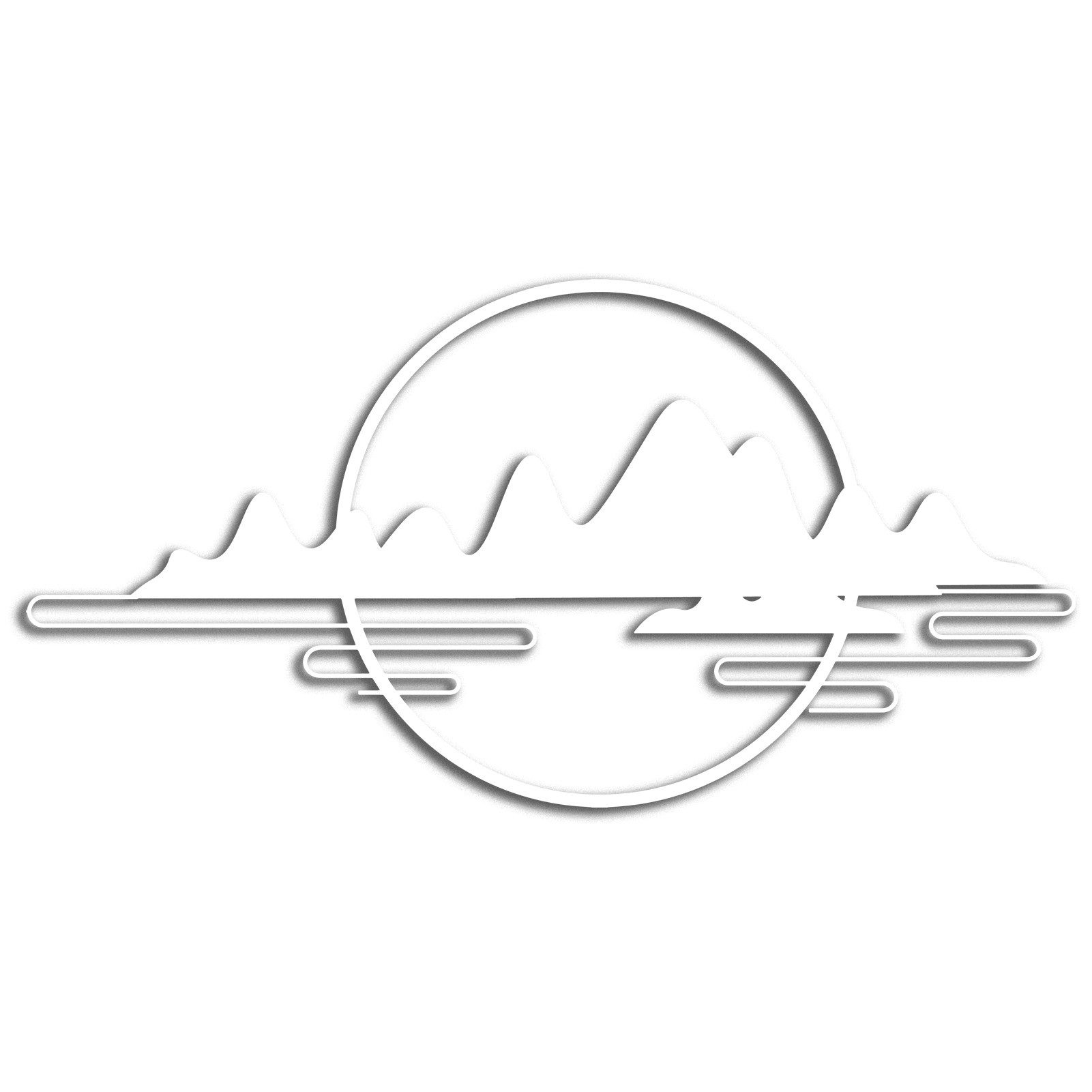 Wanddekoobjekt Metall-Landschaftsmalerei Wanddekoration, einfach, natürlich