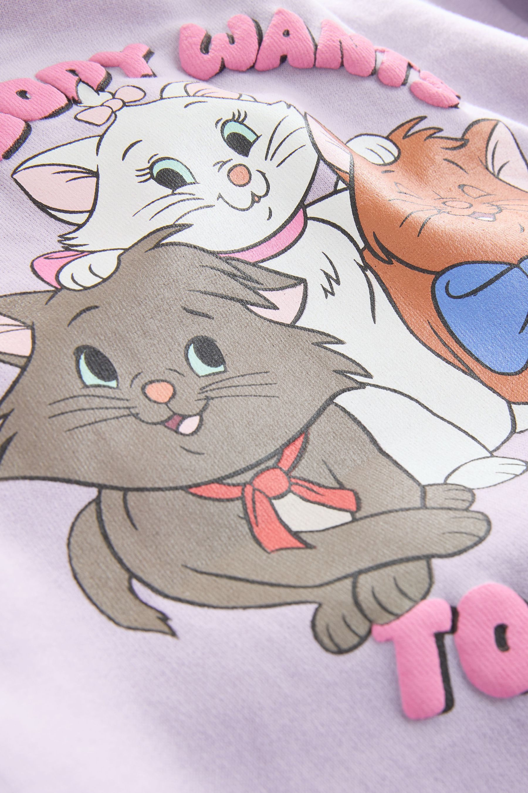 Next Top & Leggings Sweatshirts und Leggings im Set, Disney Aristocats (2-tlg)