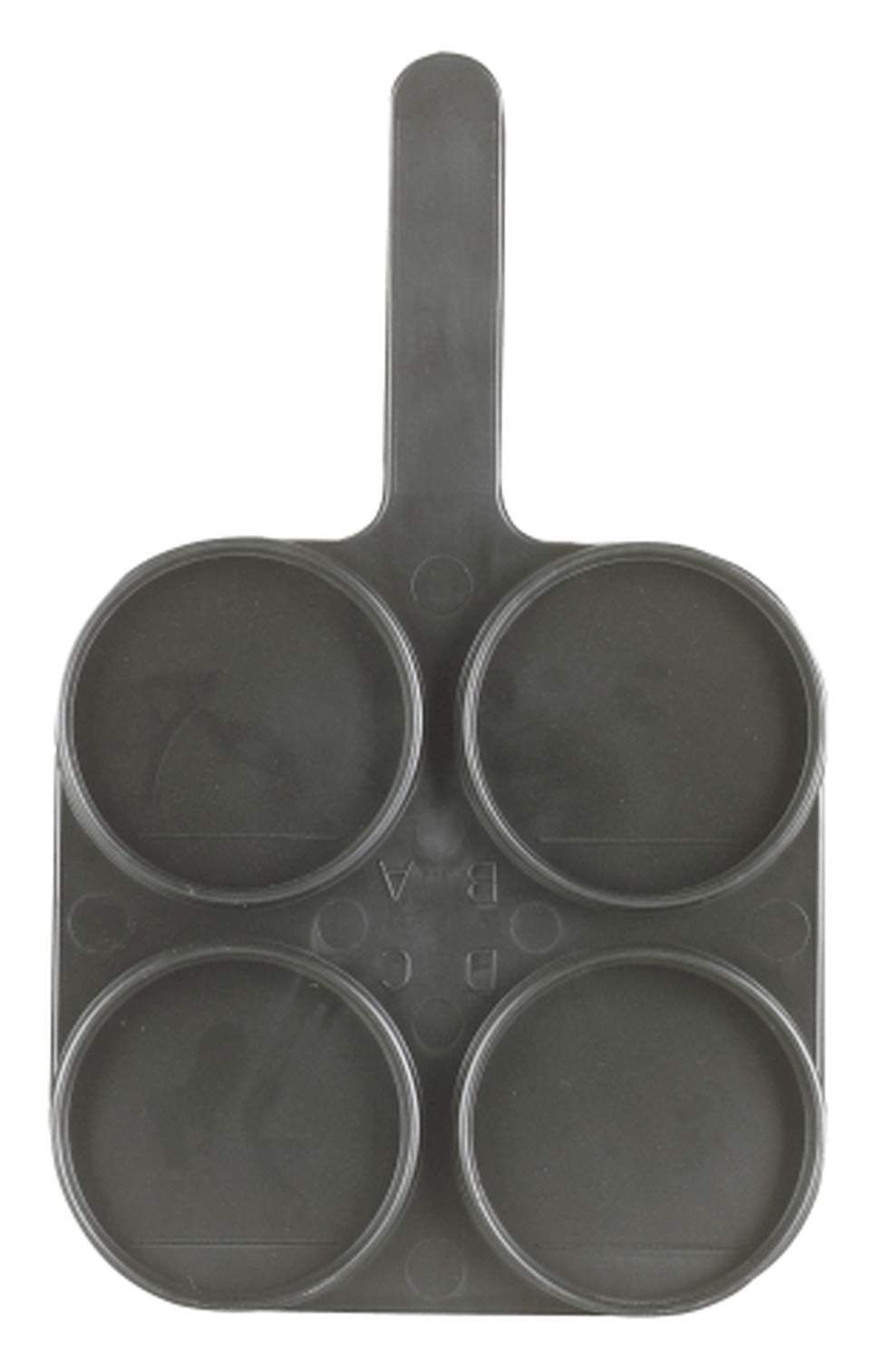 Kerbl Milchpumpe Zubehör-Set Schalmtestscheibe schwarz, zur schnellen Anzeige von Mastitis!