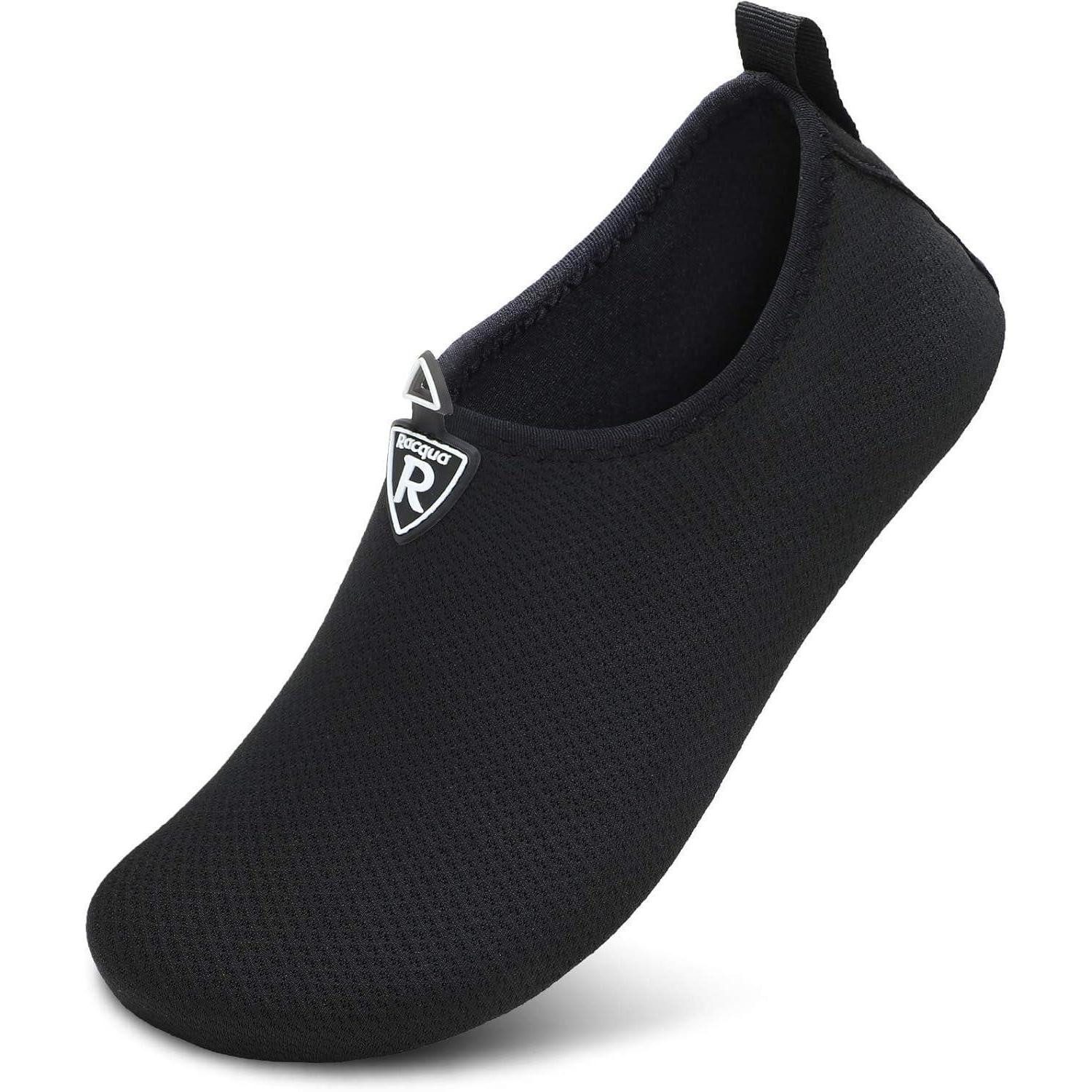 Badeschuhe Wasserschuhe Schwimmschuhe Damen 34 35 EU Bd104 Black Wasserschuh