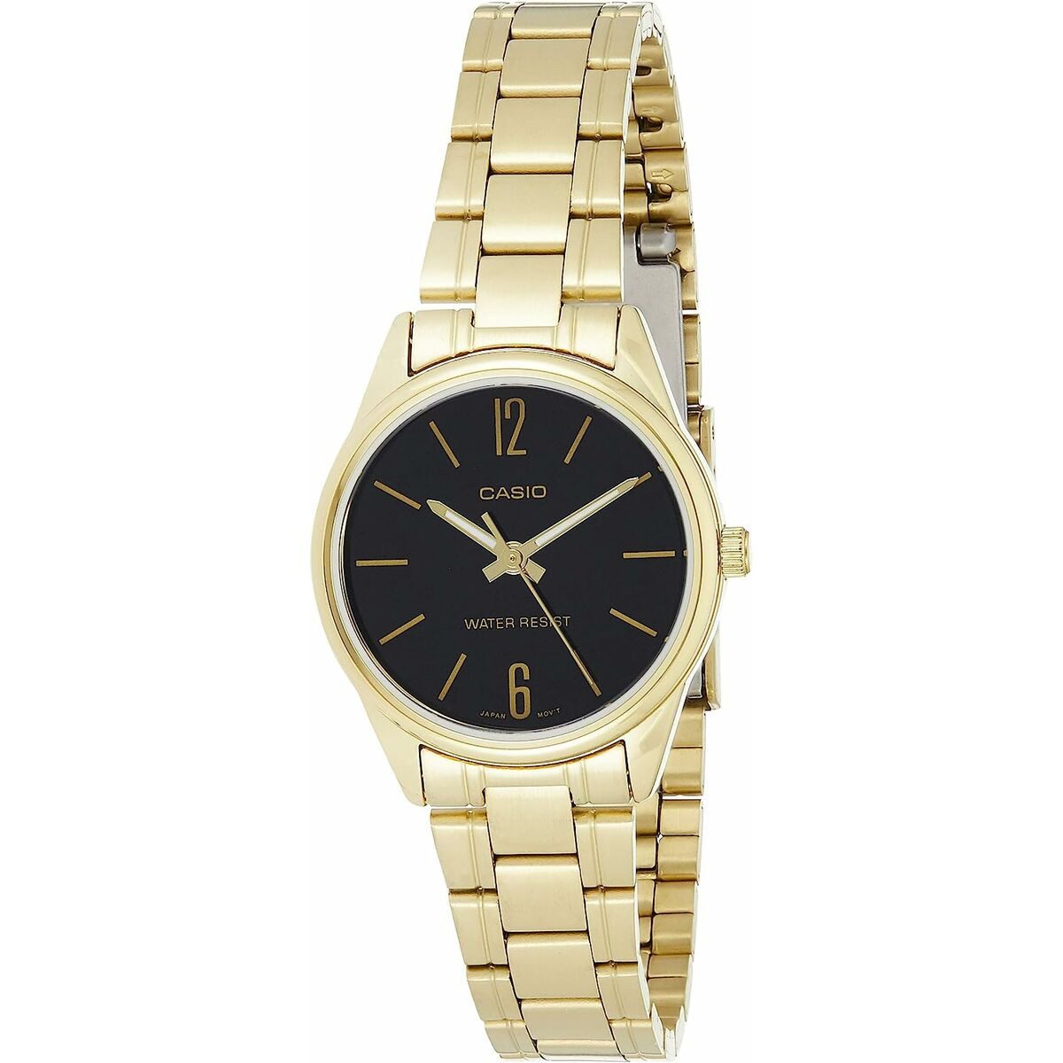 Quarzuhr Casio Amen Armbanduhr Damenuhr Ø 28 mm Edelstahl