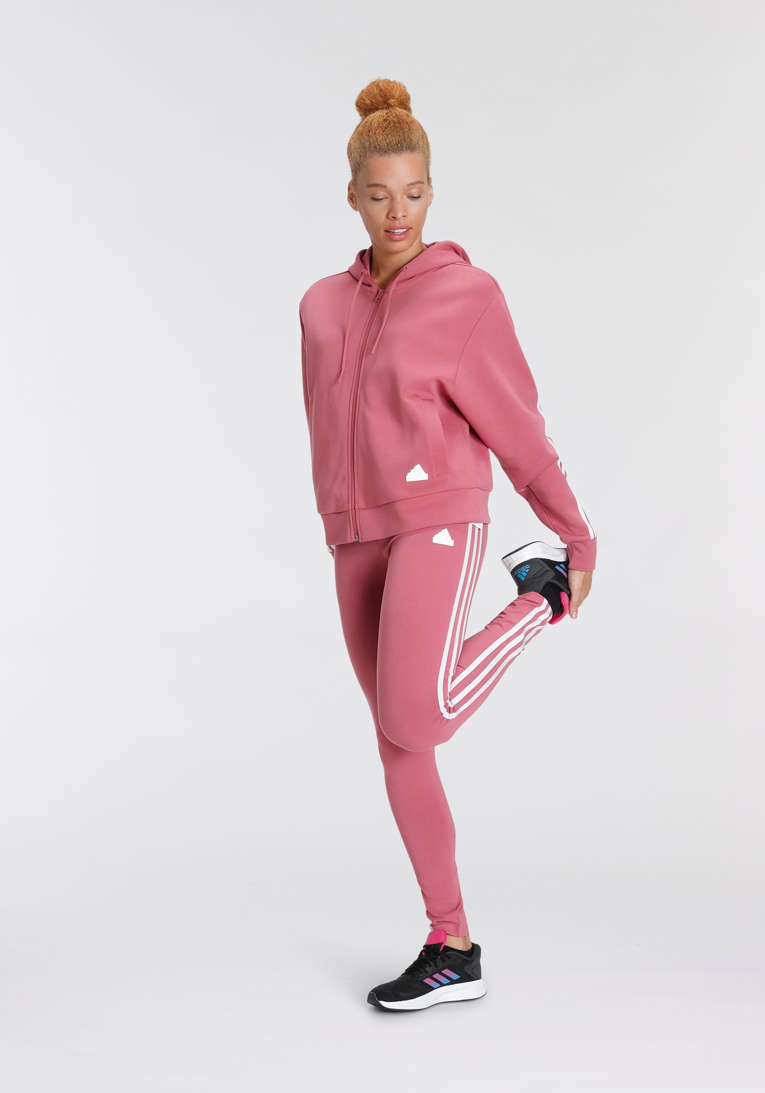 (1-tlg) Leggings Strata ICONS adidas Pink FUTURE Sportswear 3-STREIFEN