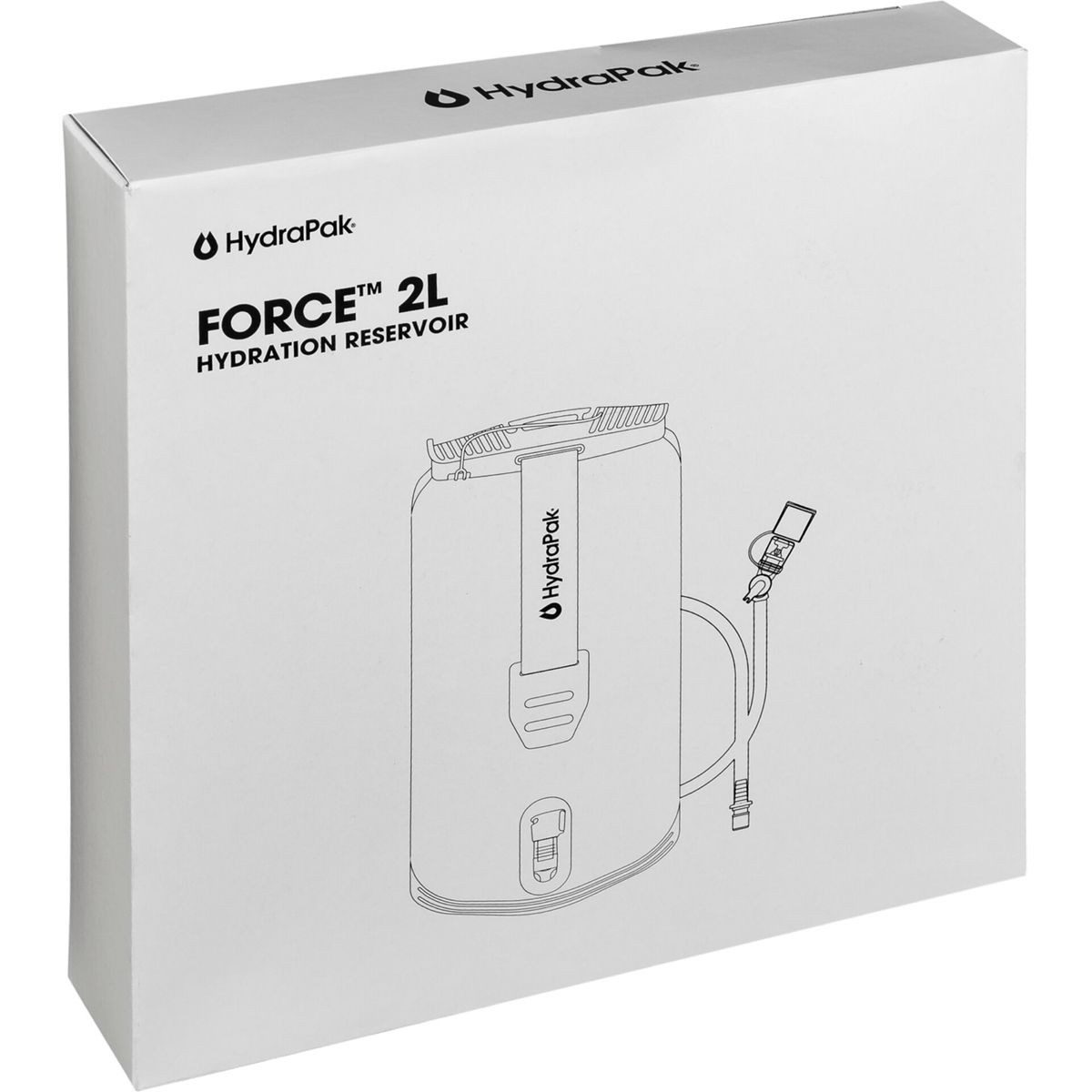 HydraPak Trinkflasche FORCE 2L Trinkbeutel
