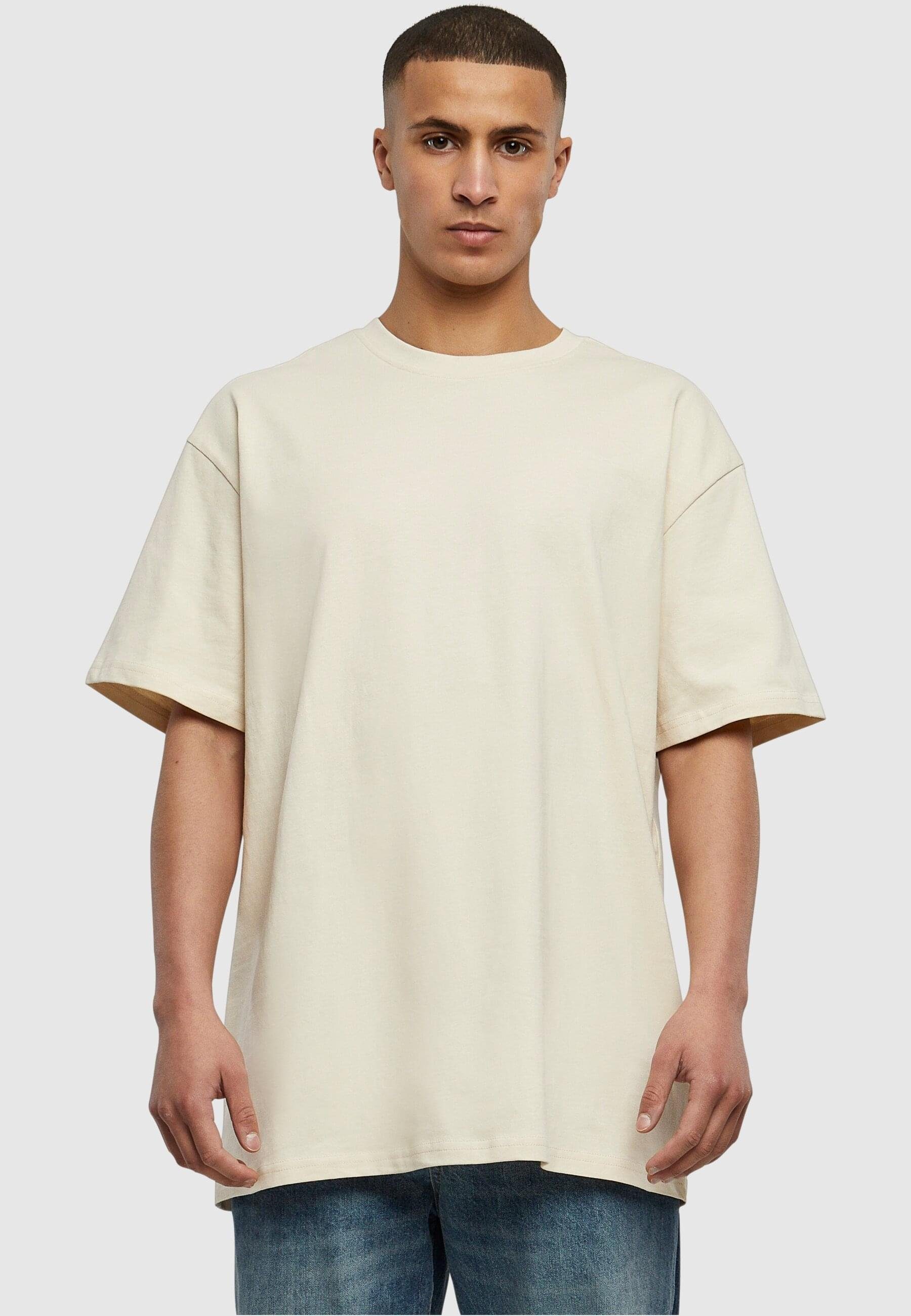 URBAN CLASSICS T-Shirt Herren Heavy Oversized Tee (1-tlg) whitesand