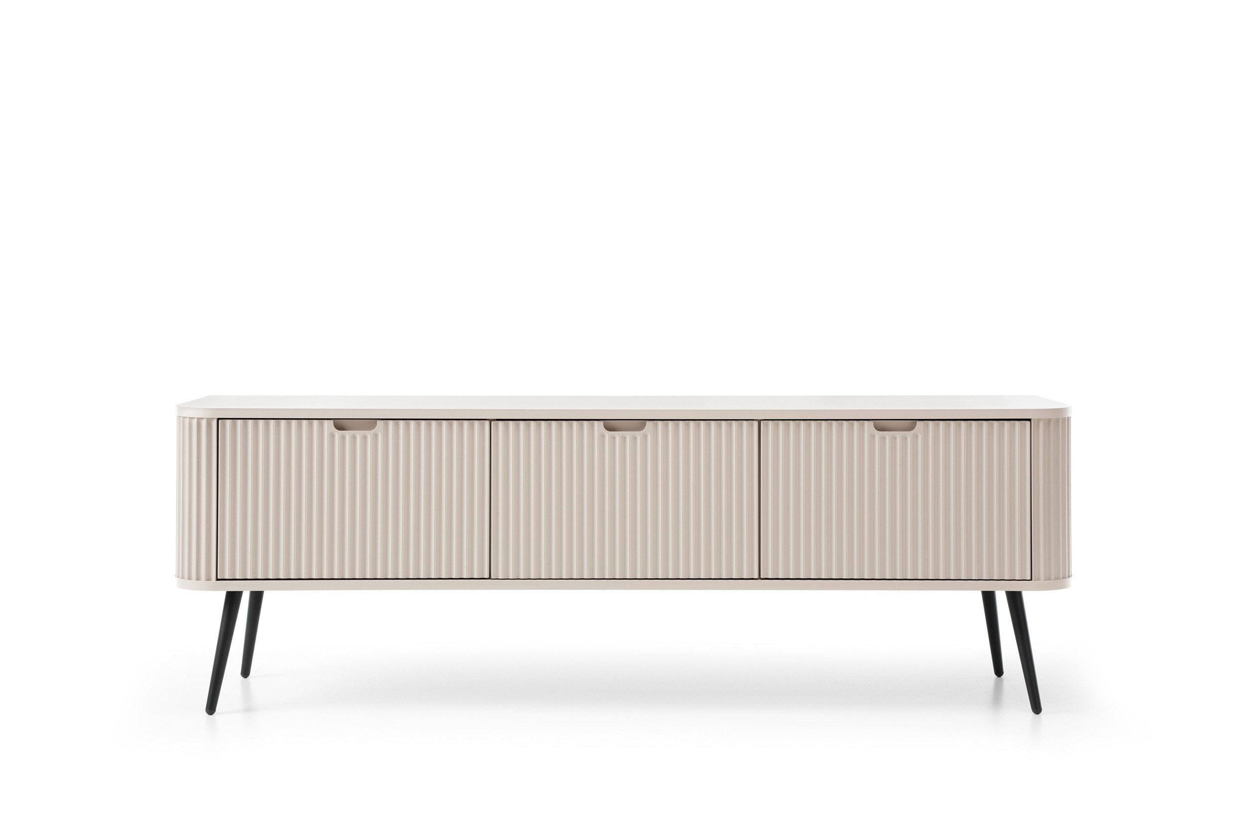 yourhouse24 Lowboard Zova RTV-168 TV-Schrank geriffelt, günstig online kaufen