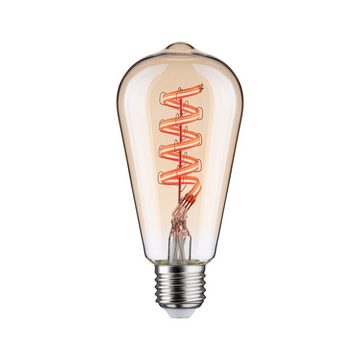 Paulmann LED-Leuchtmittel Smart Filament ST64 470lm 2200K-6500K gold 230V, 1 St., Tageslichtweiß