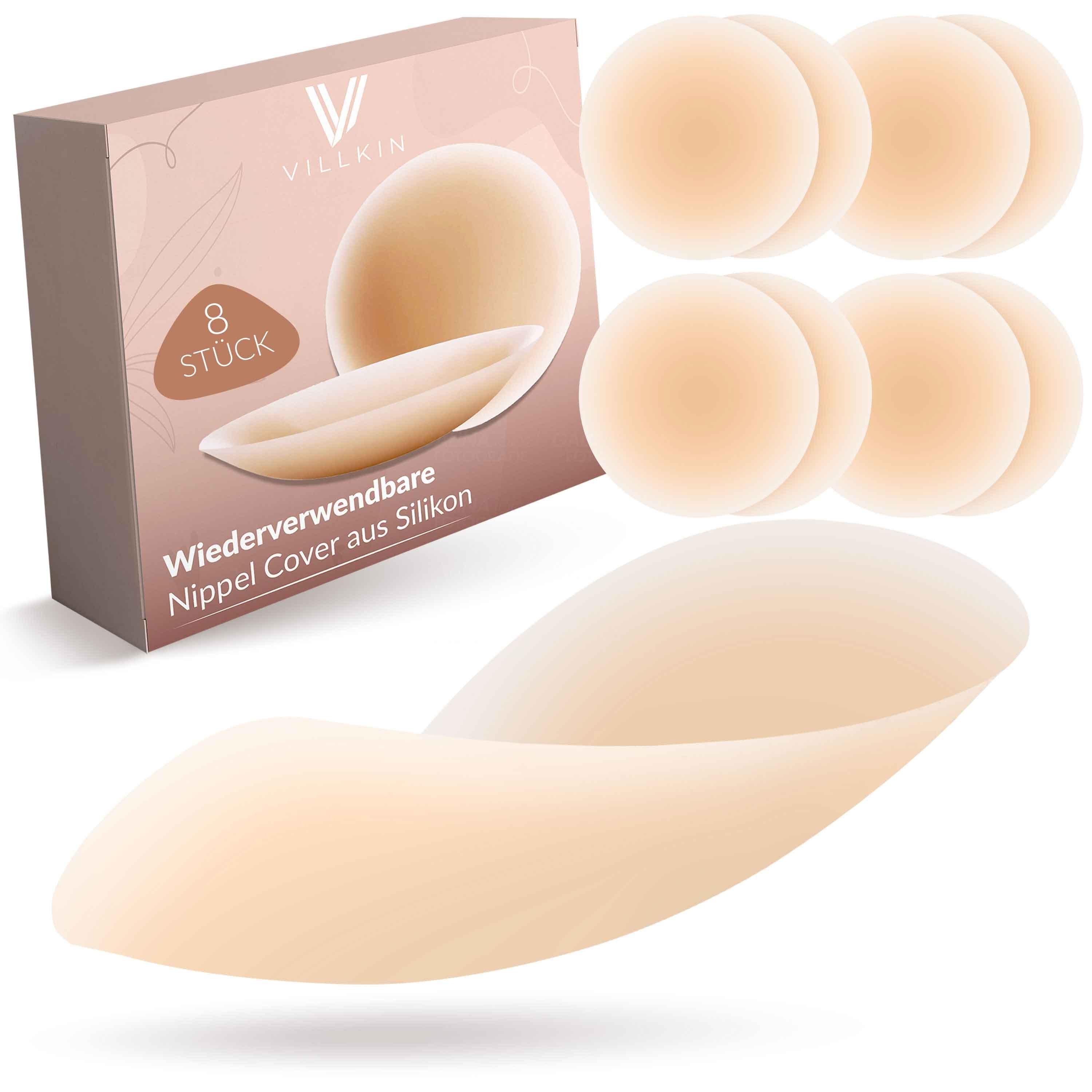 Villkin Set: Klebe-BH, Nippelpads, Nipplecover, Brustwarzenabdeckung, günstig online kaufen