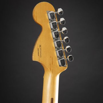 Fender E-Gitarre, Vintera Road Worn '70s Telecaster Deluxe MN Olympic White - E-Gitarr