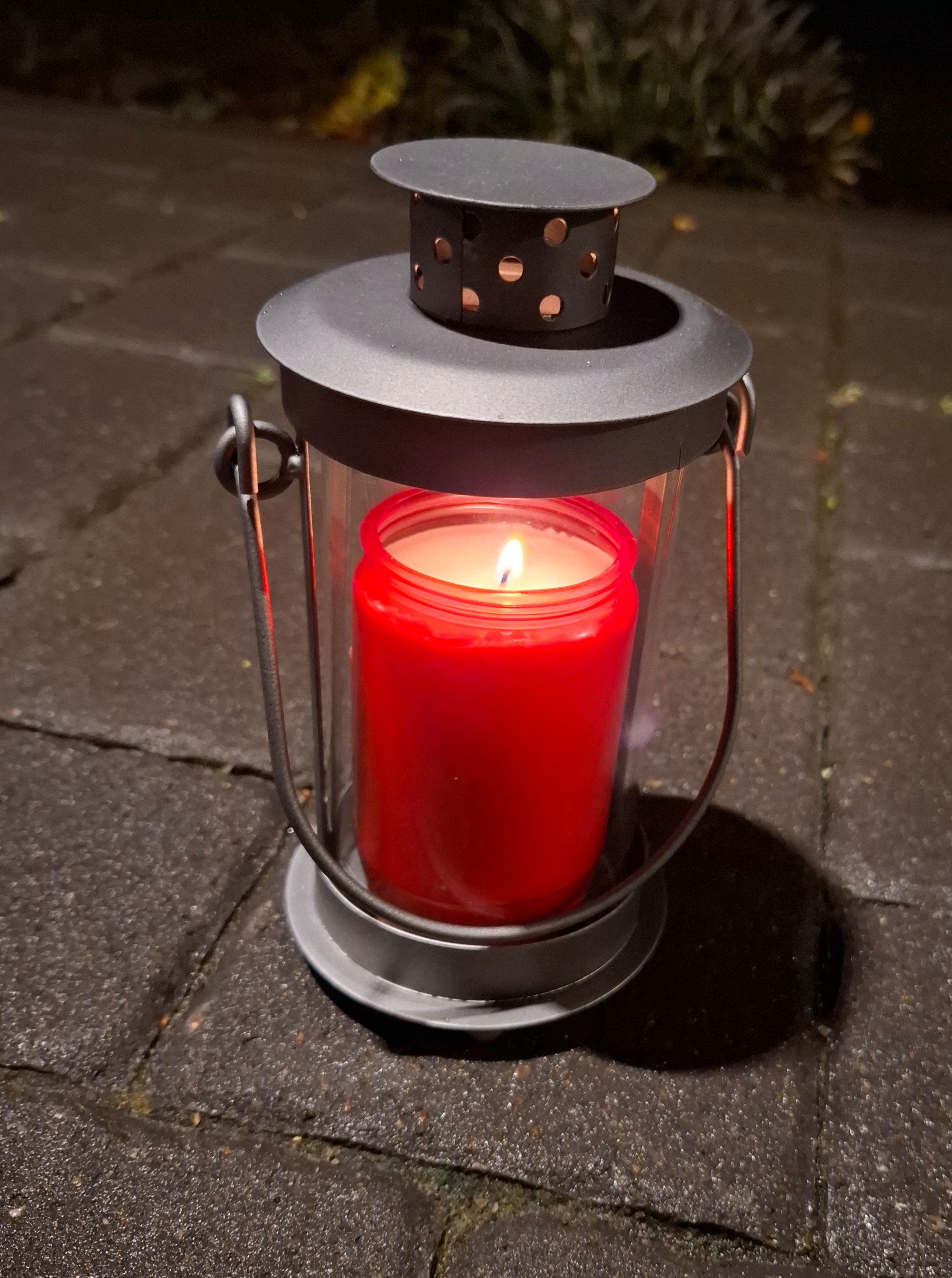 meytrade Kerzenlaterne Friedhofslaterne, Grablicht, Windlicht, Gartenlatern günstig online kaufen