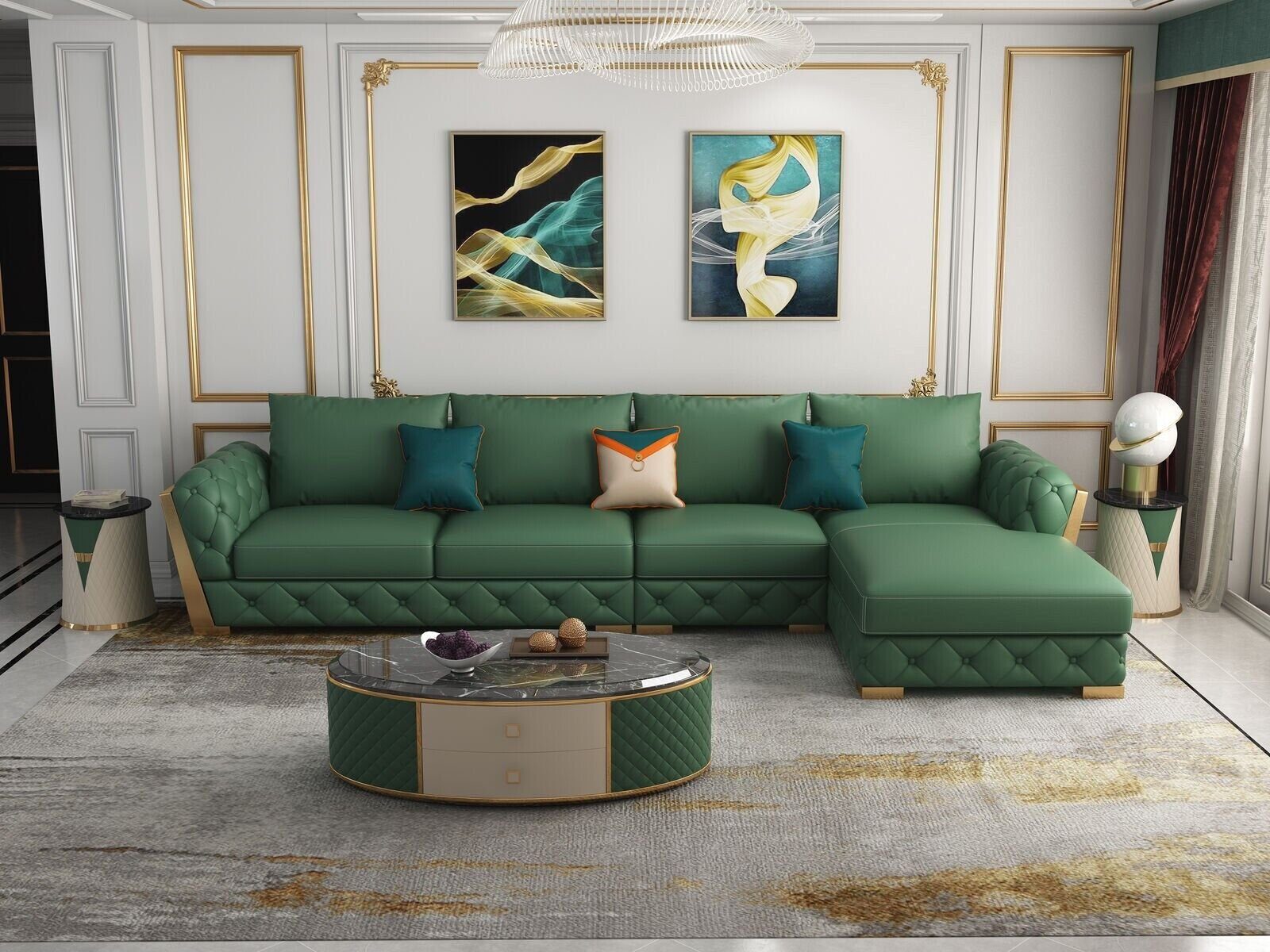 JVmoebel Ecksofa Ecksofa L-Form in Made Modern Couch, Garnitur Europe Sofas Design