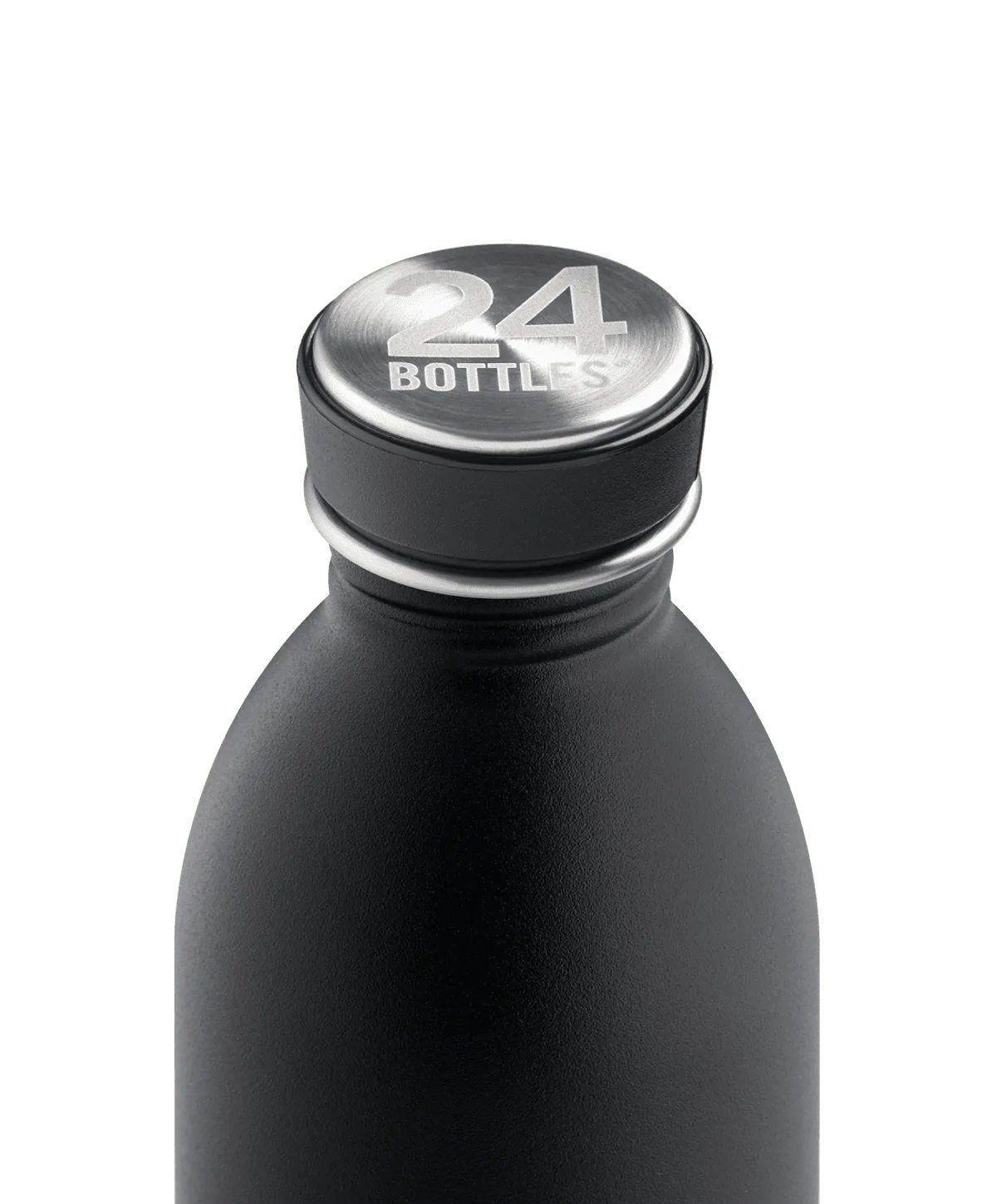 24 Bottles Trinkflasche Urban Bottle 500 ml Stone Tuxedo Black