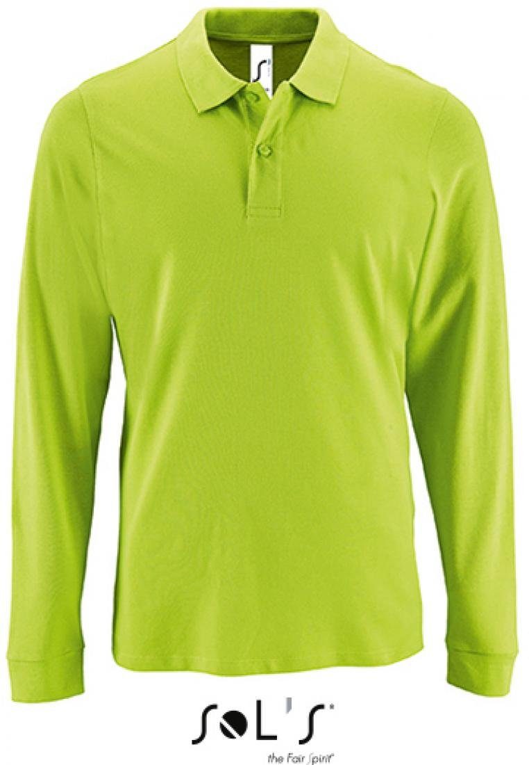 SOLS Langarm-Poloshirt Herren Long-Sleeve Piqué Polo günstig online kaufen