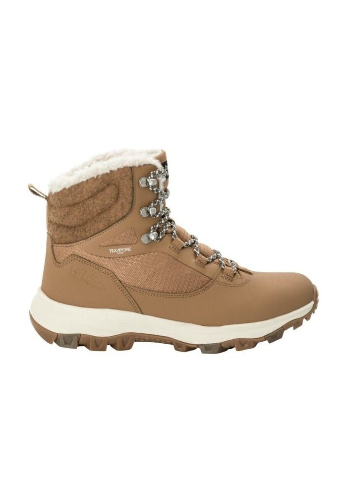 Jack Wolfskin Everquest High Texapore (warm, wasserdicht, PFC-Frei) sandbraun Damen Winterstiefel