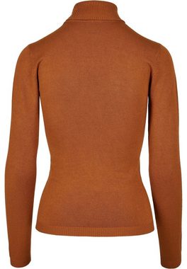 URBAN CLASSICS Rundhalspullover Urban Classics Damen Ladies Basic Turtleneck Sweater (1-tlg)