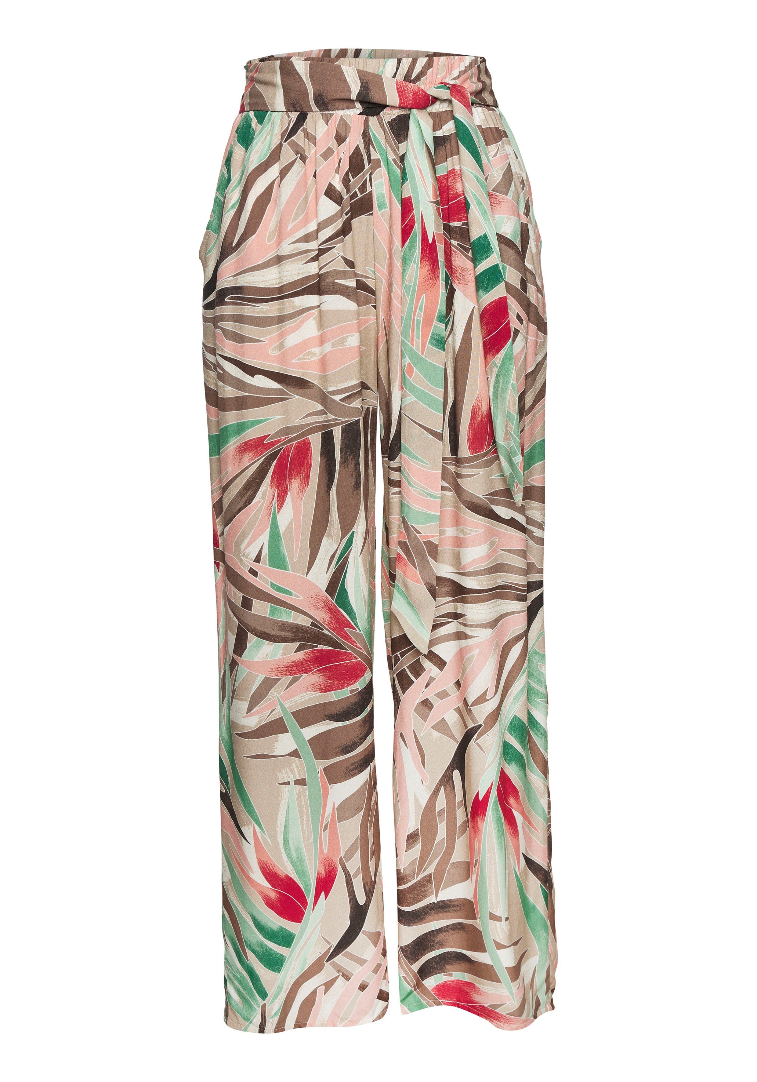 Vivance Palazzohose (mit fixiertem Bindegürtel) aus günstig online kaufen
