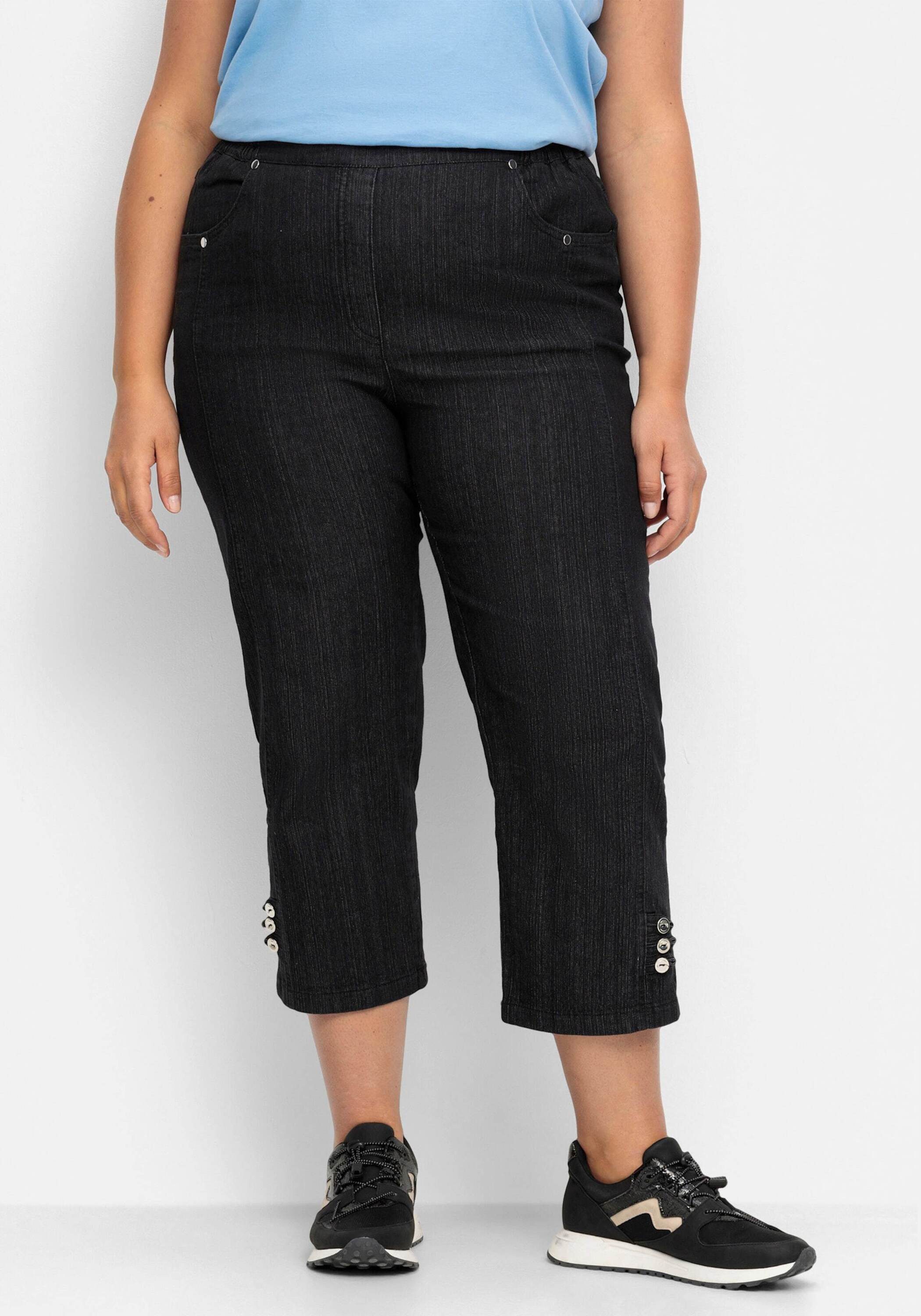 Sieh an! Jeansshorts 7/8-Jeans komfortabel günstig online kaufen