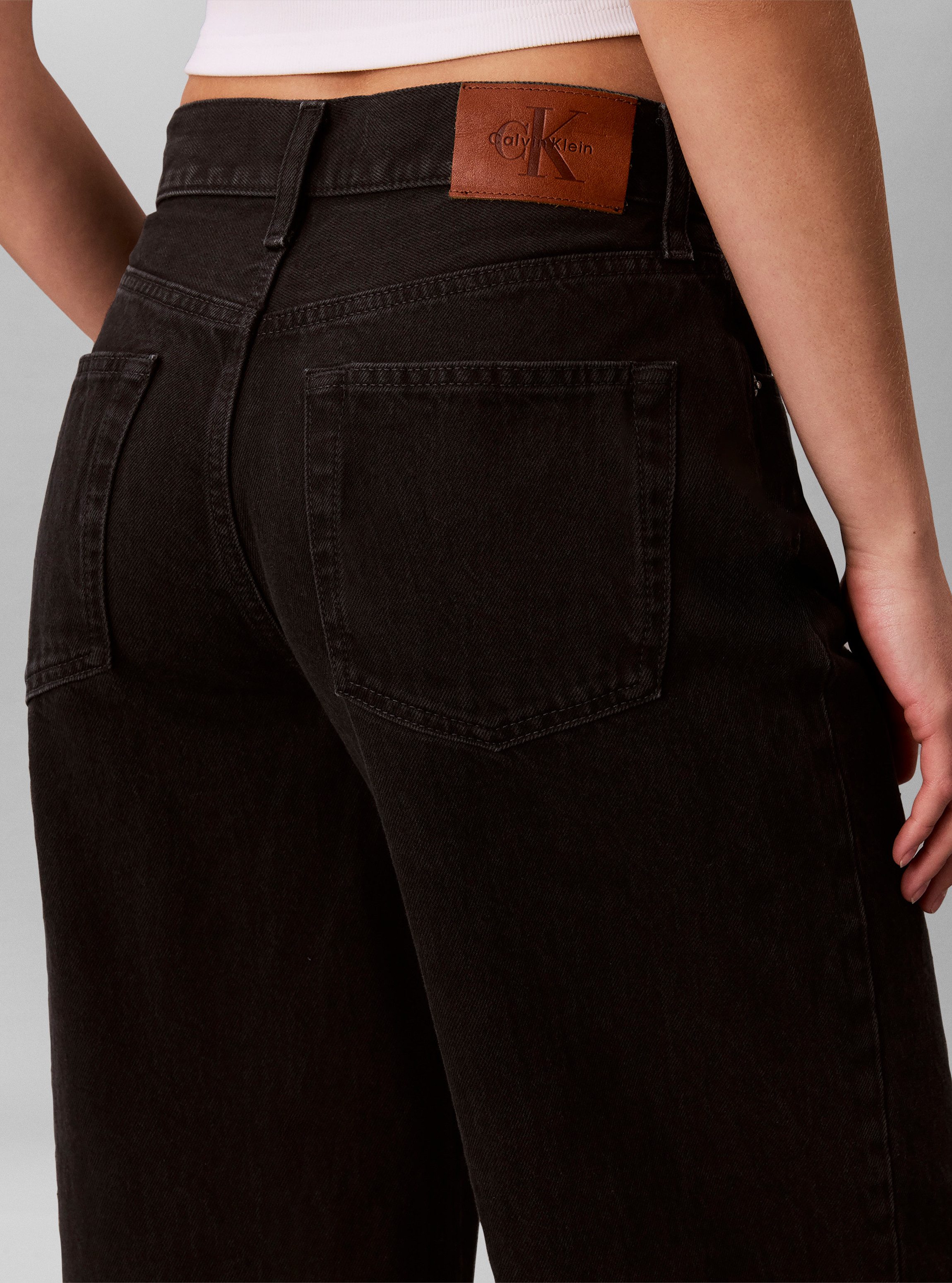 Calvin Klein Jeans Weite Jeans THE WIDE LEG Regular fit mit ausgestelltem Bein – Bild 2 von 5