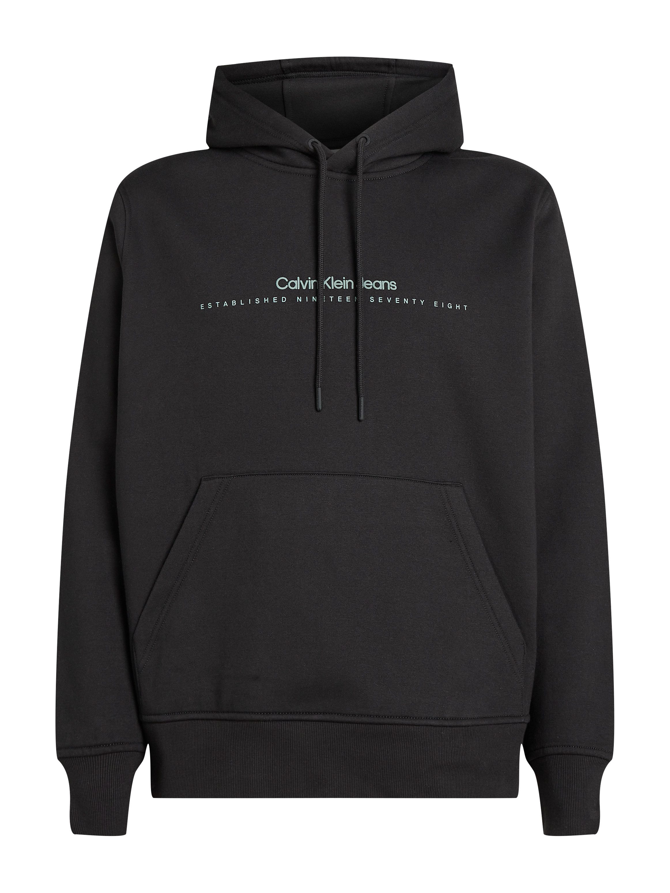 Calvin Klein Jeans Plus Kapuzensweatshirt PLUS MINIMAL LOGO HOODIE in große günstig online kaufen