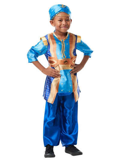Rubie´s Kostüm Disney's Aladdin Dschinni Kinderkostüm, Kostüm des Flaschengeists in Menschengestalt aus der Verfilmung von 2