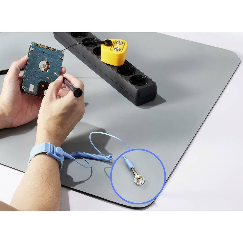 TRU COMPONENTS Werkstatt-Set ESD Tischmatten-Set TC-12356316