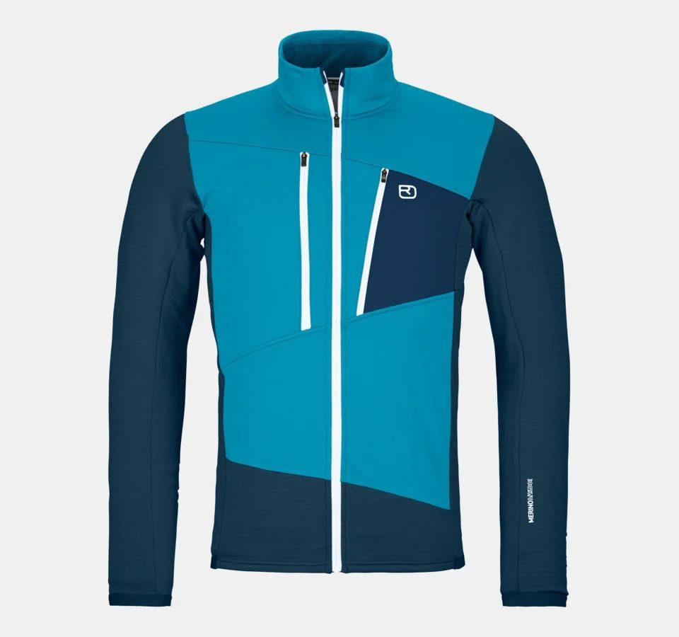 Fleecejacke FLEECE GRID JACKET M