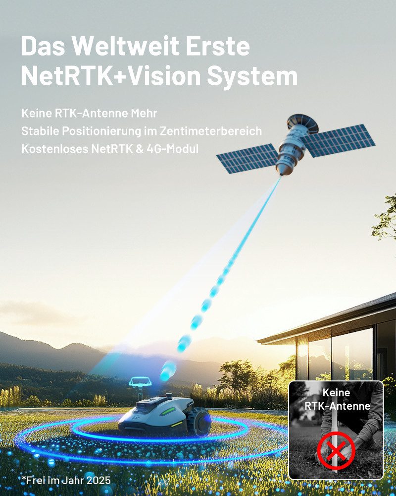 Mammotion Rasenmähroboter YUKA Mini 700, bis 700 m² Rasenfläche, (Max. 1100 günstig online kaufen