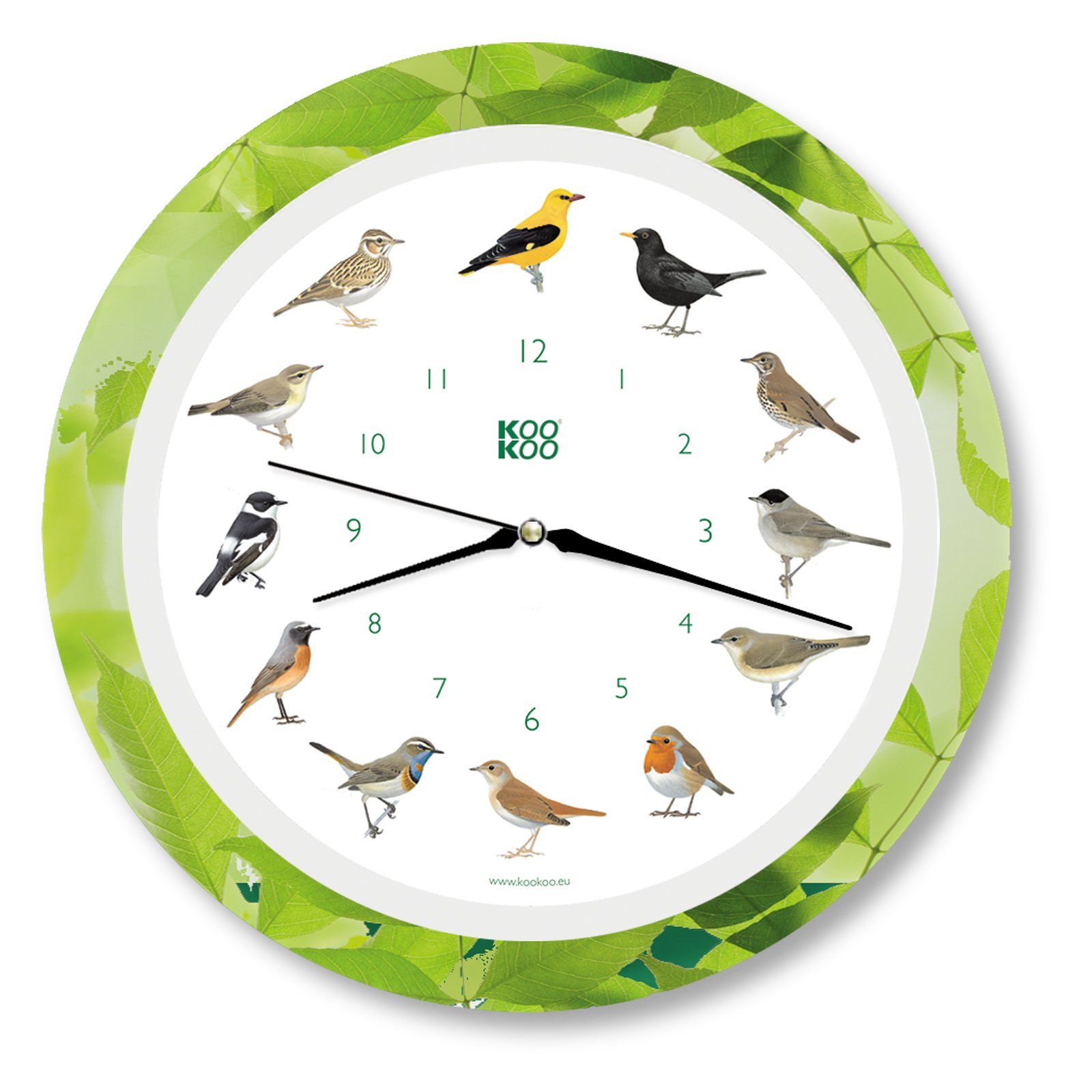 KOOKOO Wanduhr Singvögel günstig online kaufen