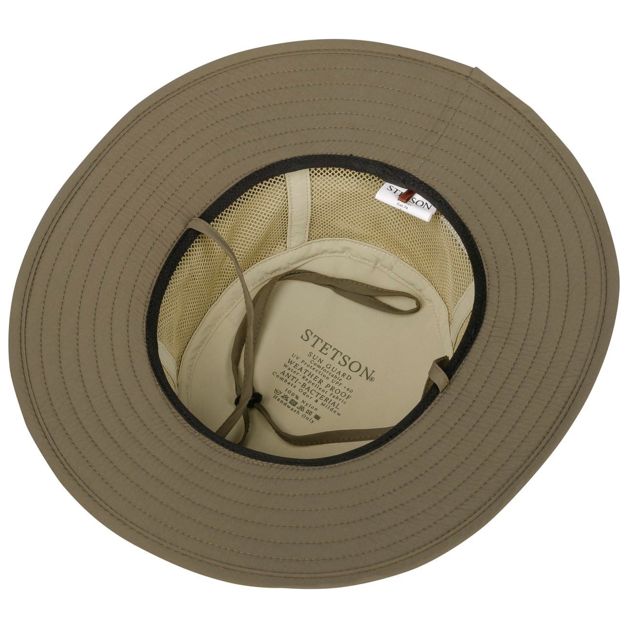 Stetson Sonnenhut (1-St) Sonnenhut mit Kinnband