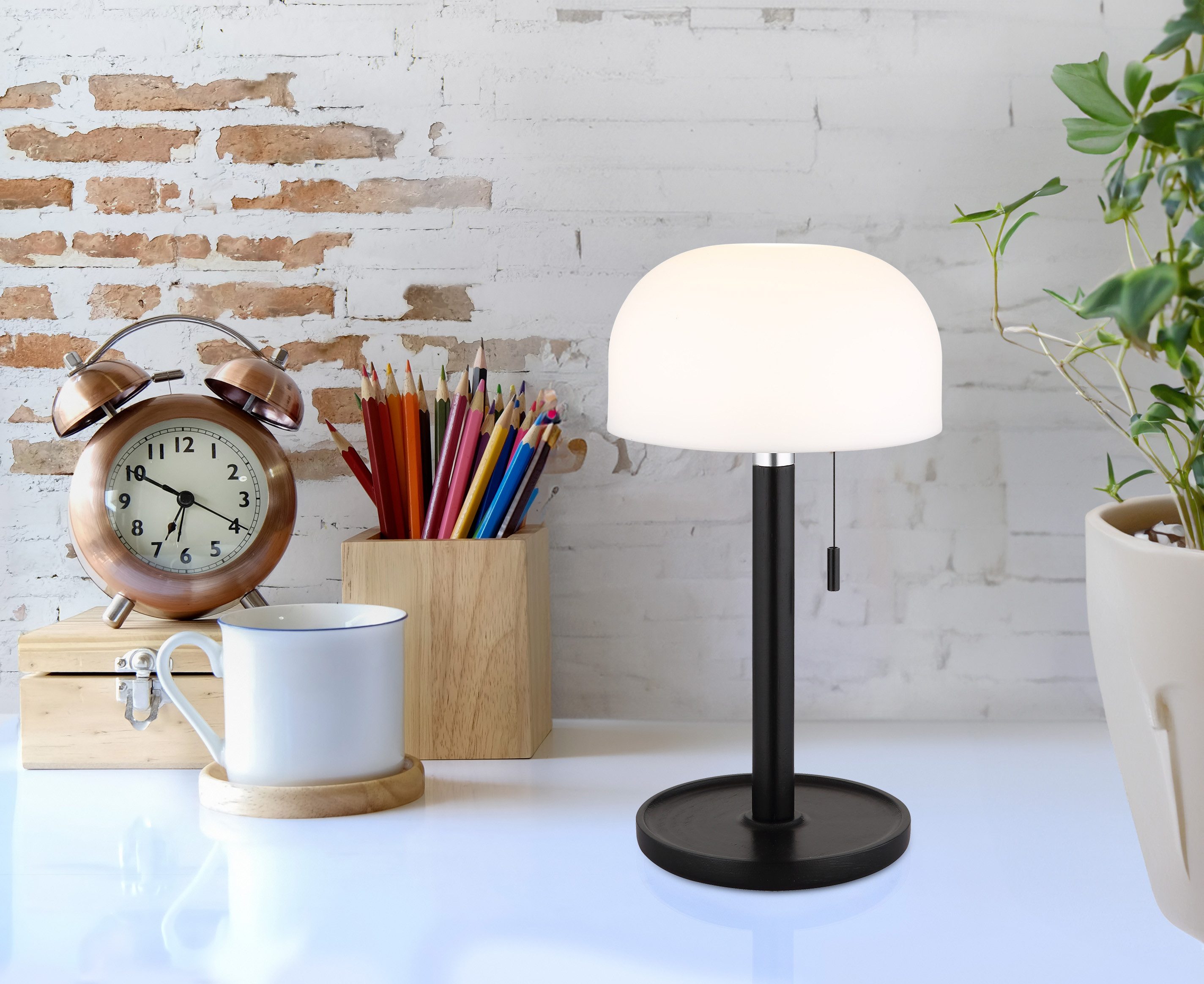 GLOBO LIGHTING LED Tischleuchte NORMAN, mehrere Helligkeitsstufen, LED fest günstig online kaufen