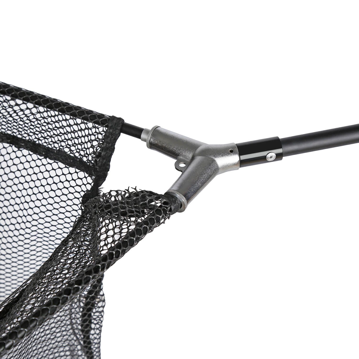 MK Angelsport Angelkescher Karpfenkescher 42 inch 2 tlg. gummiert Carp Landing Net mit Auftriebsk