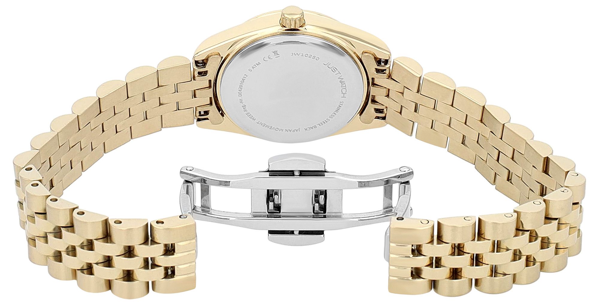 JUST WATCH Quarzuhr JW10250 Mit Edelstahl Gliederarmband, Datumsanzeige, D günstig online kaufen