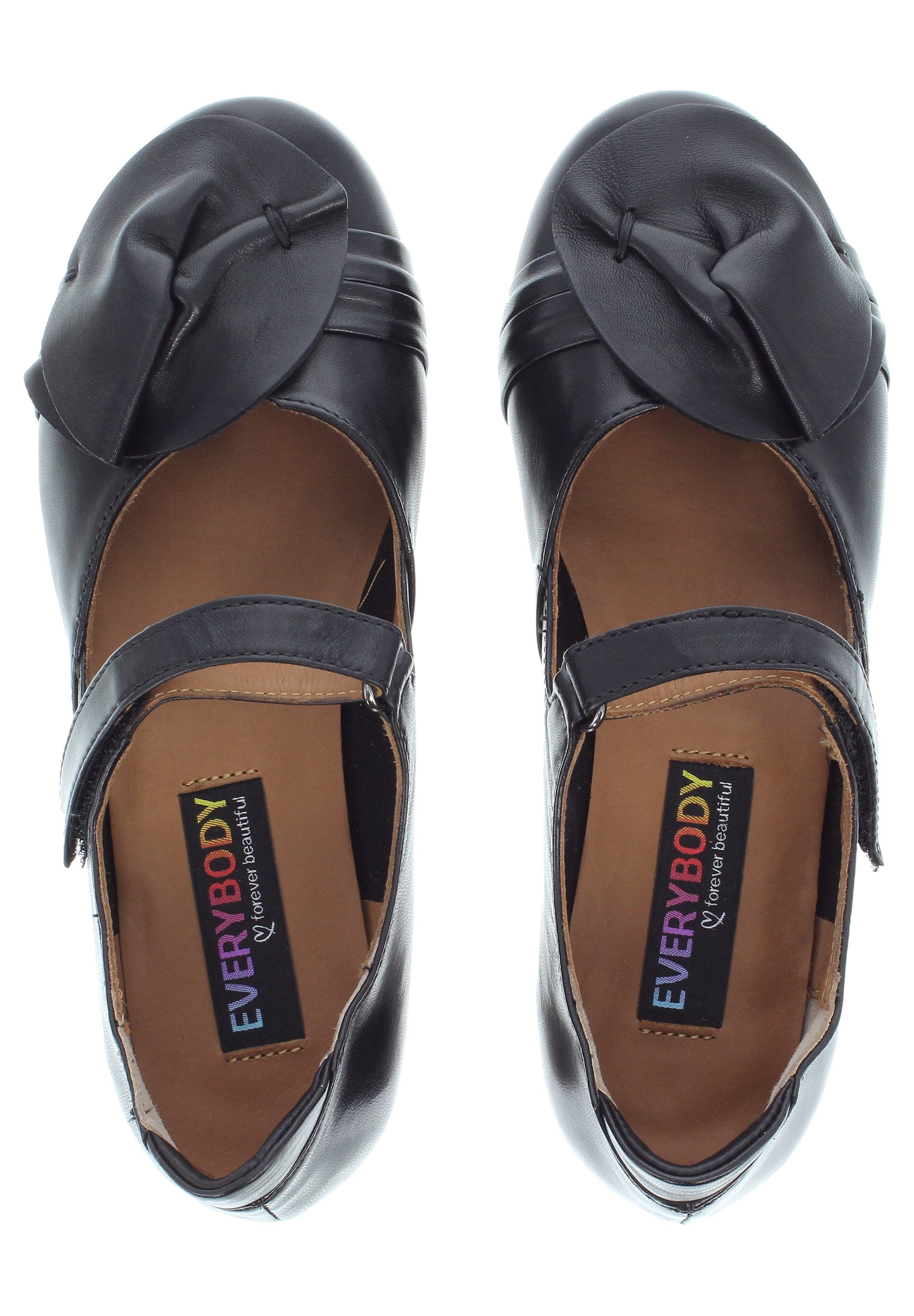 Everybody GEENA - Ballerina mit Lederapplikation Ballerina