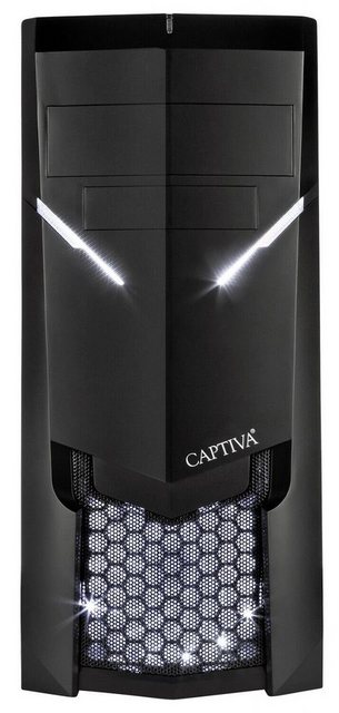 CAPTIVA Advanced Gaming I59-447 Gaming-PC (Intel Core i5 10400F, GeForce RTX 3060 Ti, 16 GB RAM, 1000 GB HDD, 480 GB SSD, Luftkühlung)