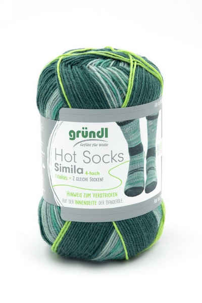Gründl Gründl Sockenwolle Hot Socks Simila 100 g Häkelwolle