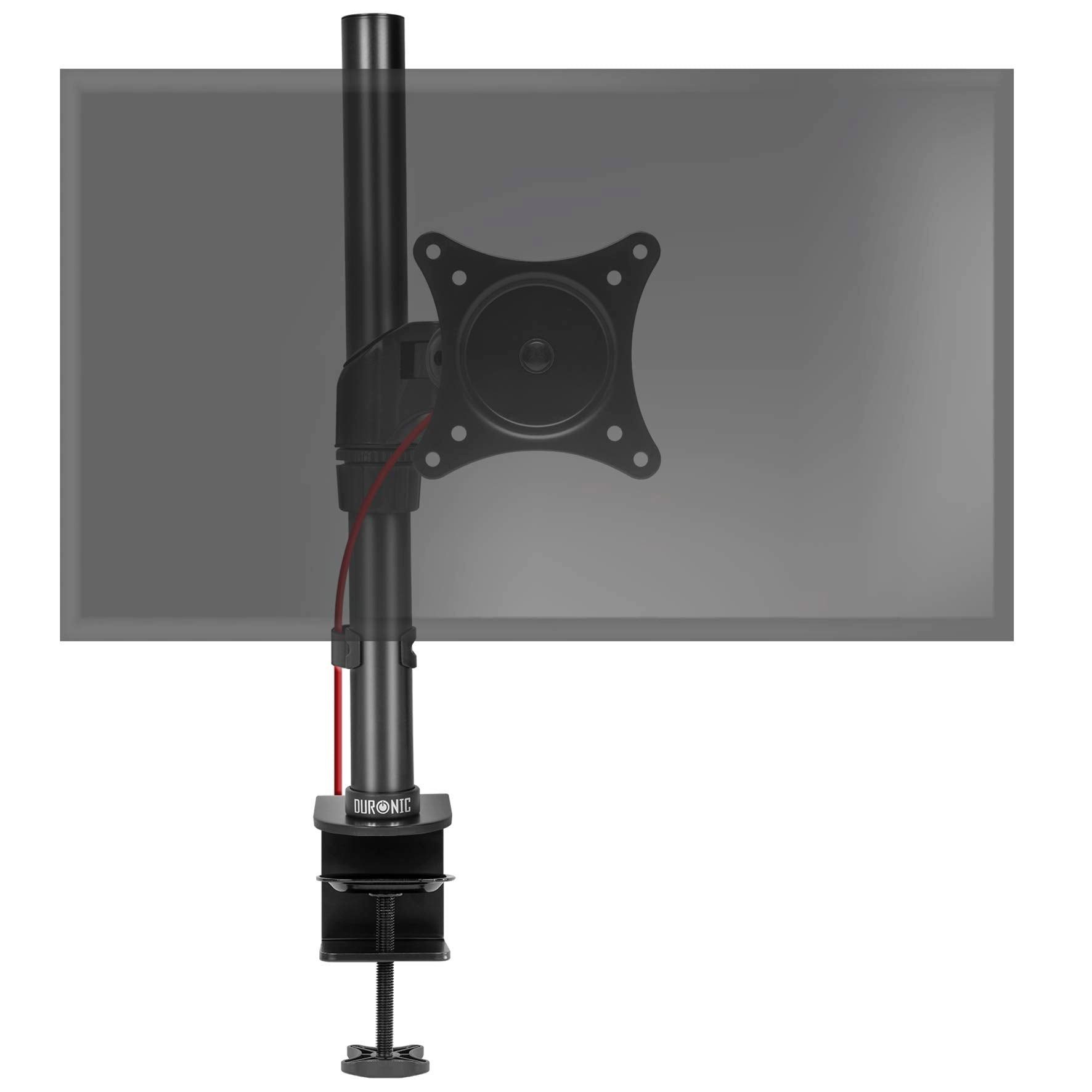 Duronic Monitorständer, (DM451X1 Monitorarm, Monitor Halterung Bildschirme bis 27" Zoll)