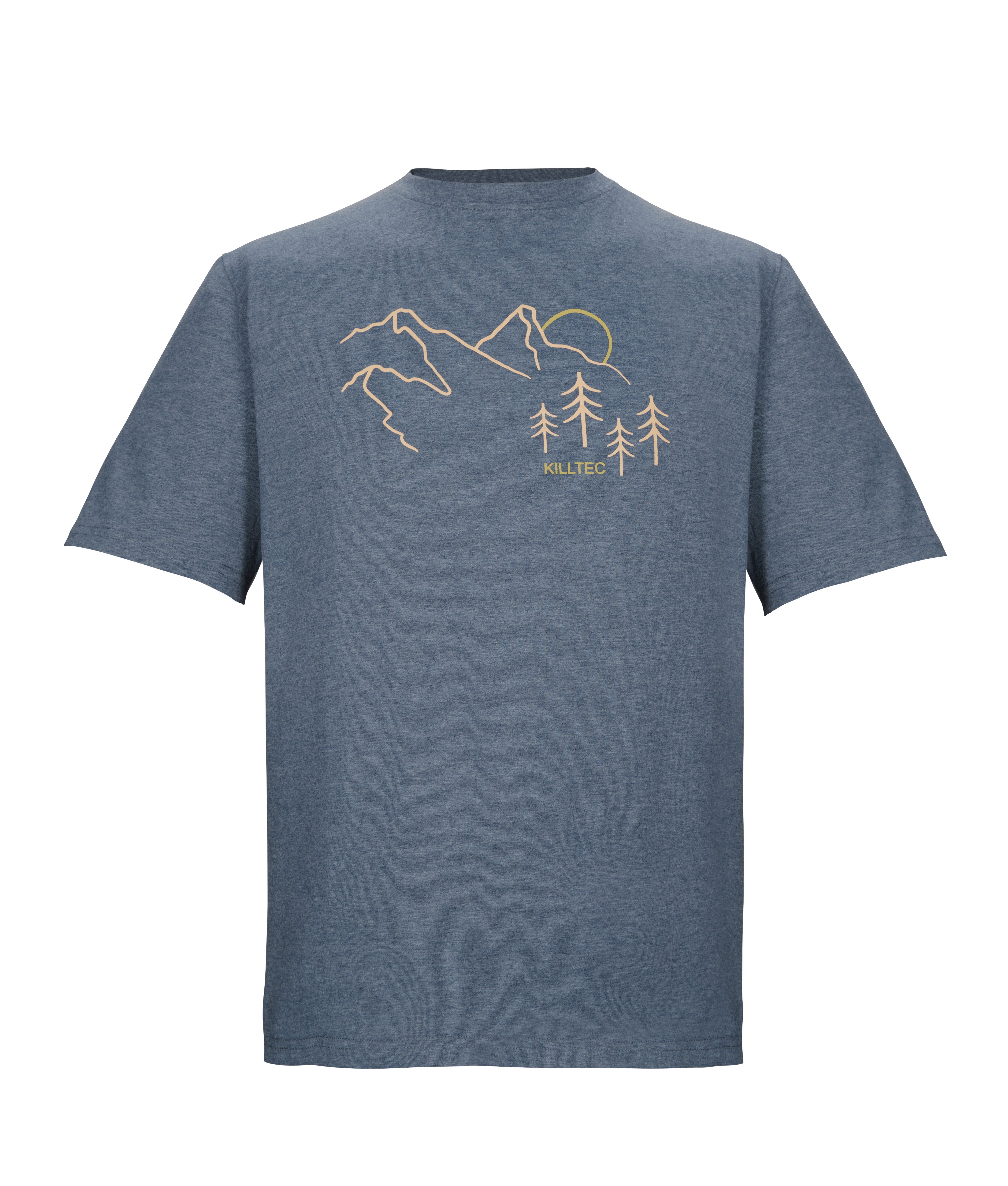 Killtec Funktionsshirt KOS 78 MN TSHRT für Wandern und sportliche Aktivitäten, in den Größen M bis XXL