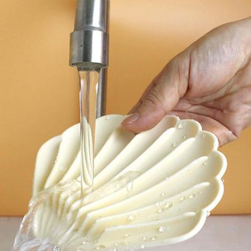 KIKI Seifenhalter 3 Stück Seifenschale für Badezimmer Dusche Küche Zähler