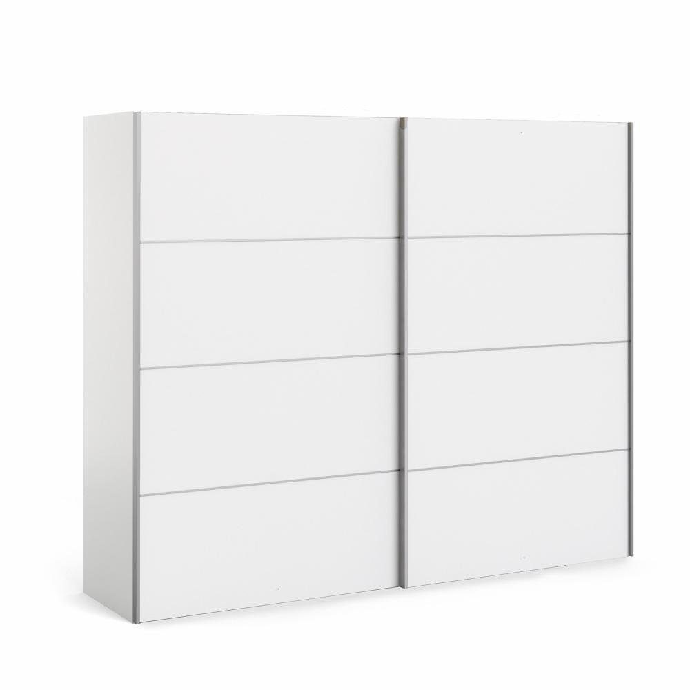 242 breite (1-St) Kleiderschrank ebuy24 Türen Verona Schiebetürenschrank cm, 2