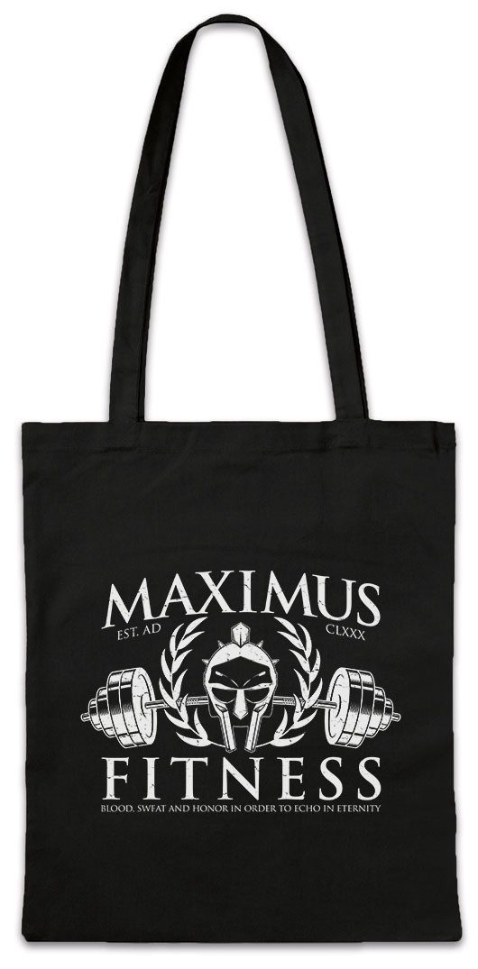 Beuteltasche Maximus Fitness Stofftasche Sanguis Spartacus Et Gloria TV Spartakus