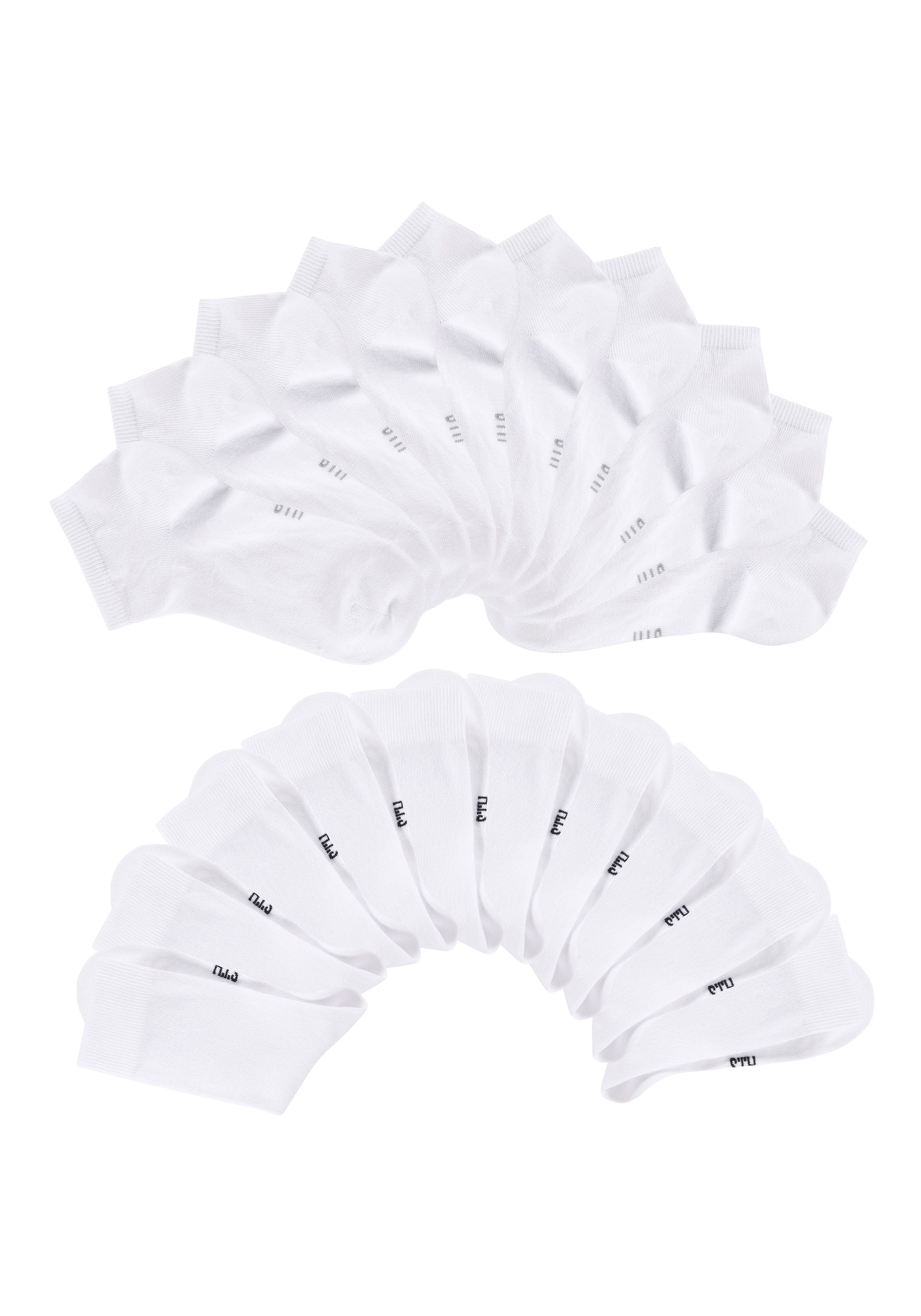 H.I.S Basicsocken (Packung, 20-Paar) zwei Längen im Kombi Pack