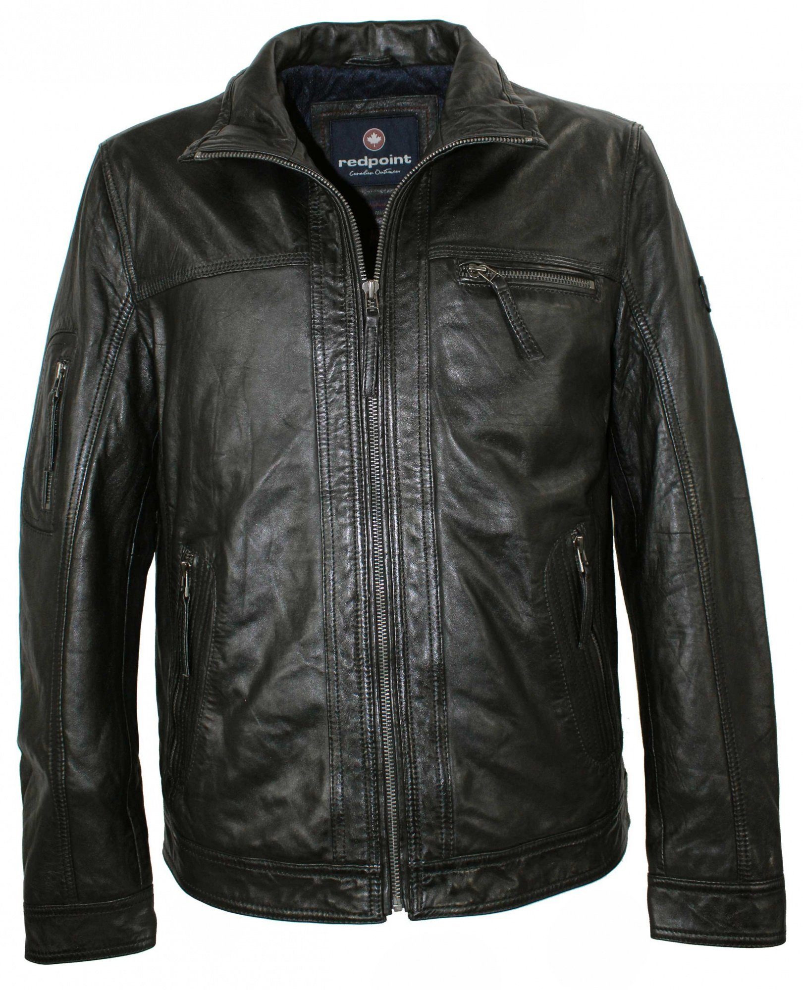 Lederjacke sportlich-eleganter Style