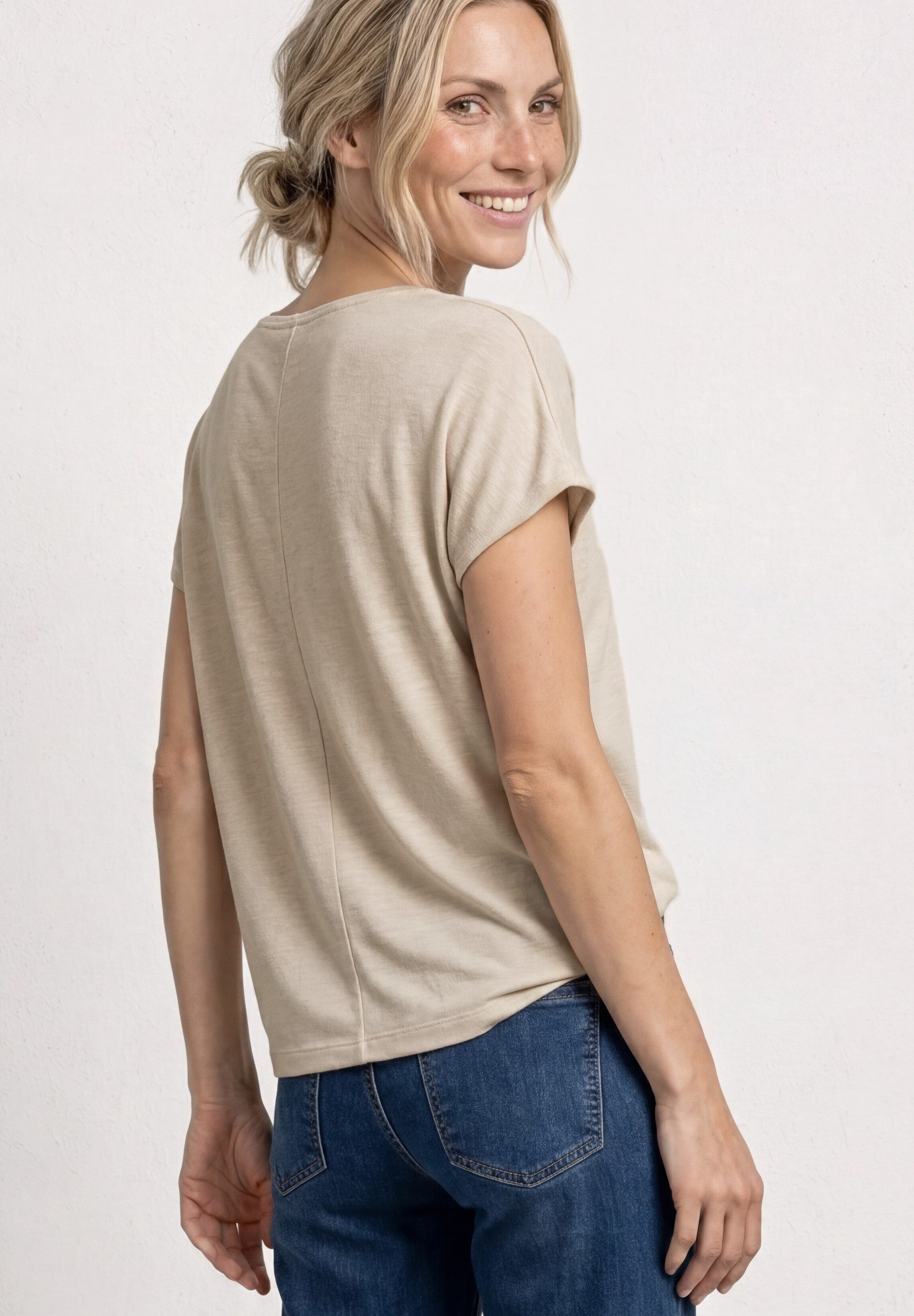 STREET ONE T-Shirt mit Rundhalsausschnitt – Bild 2 von 5