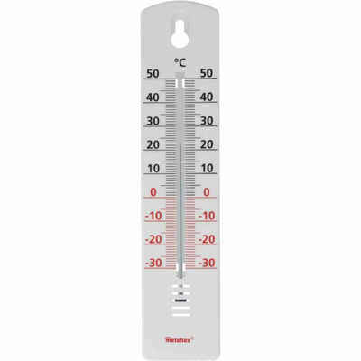 Metaltex Raumthermometer Innen-/Aussenthermometer auf Blisterkarte, aus ABS-Kunststoff