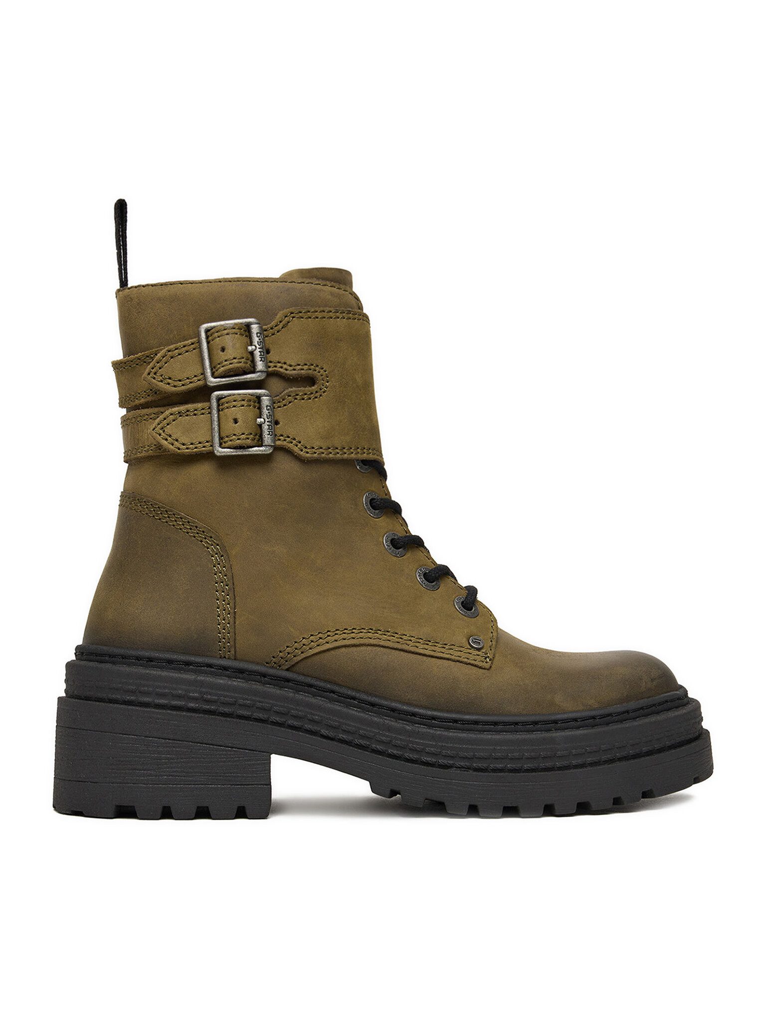 G-STAR G Star Raw Damenstiefel Grün G-STAR RAW-CEO-WI34-ALASKA-03 Grün Stiefel