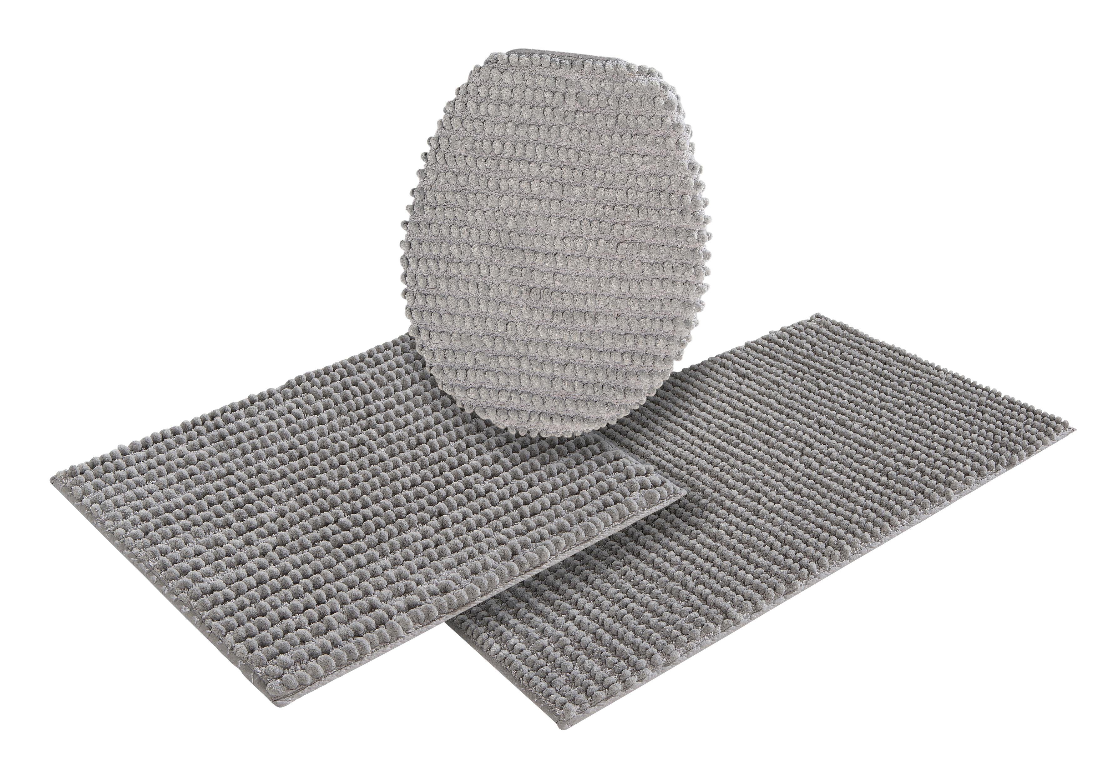 my home Badematte Renat, Badvorleger, Badezimmer Teppich, Scandi, Höhe 15 m günstig online kaufen