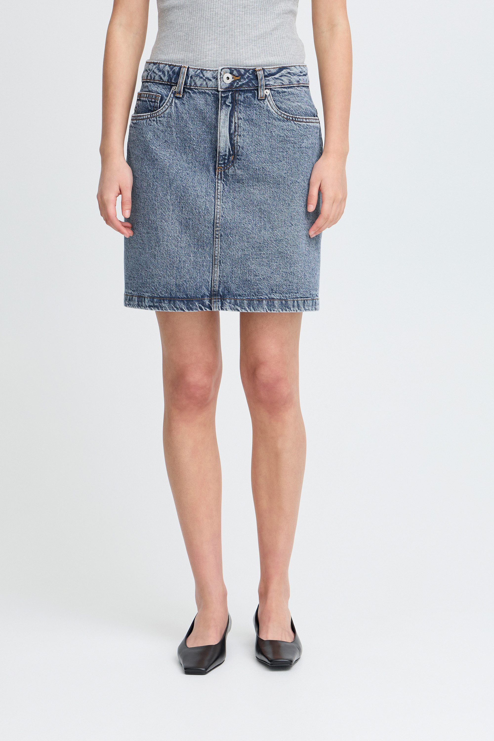 ICHI Jeansrock Denimrock IHAVENY