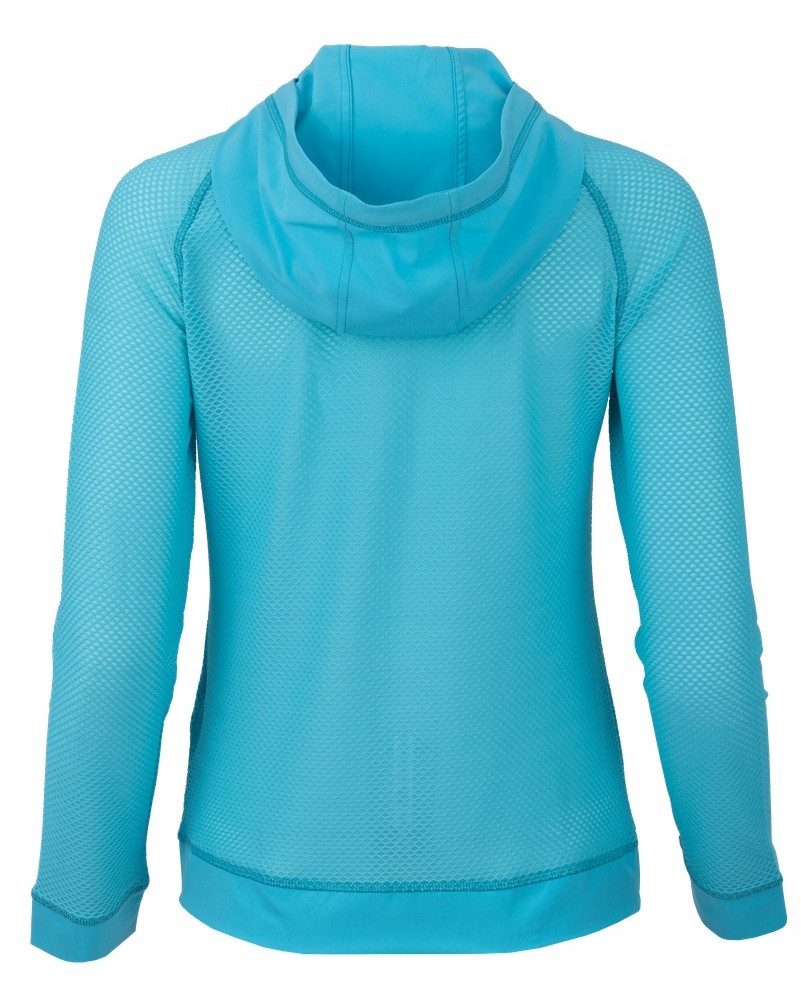 Fila Tennisjacke Erika mit Kapuze (angenehmes Tragegefühl) blau Damen